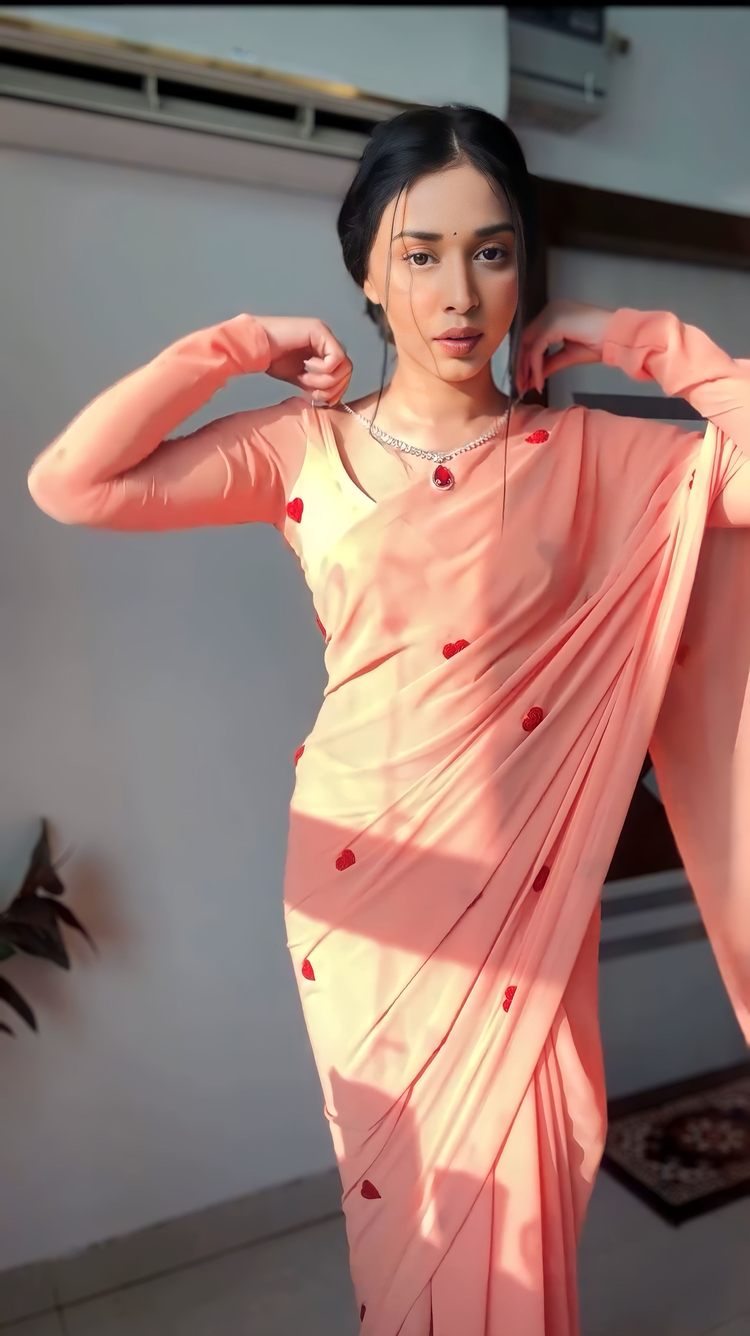 One Minute Ready To Wear Graceful  Saree