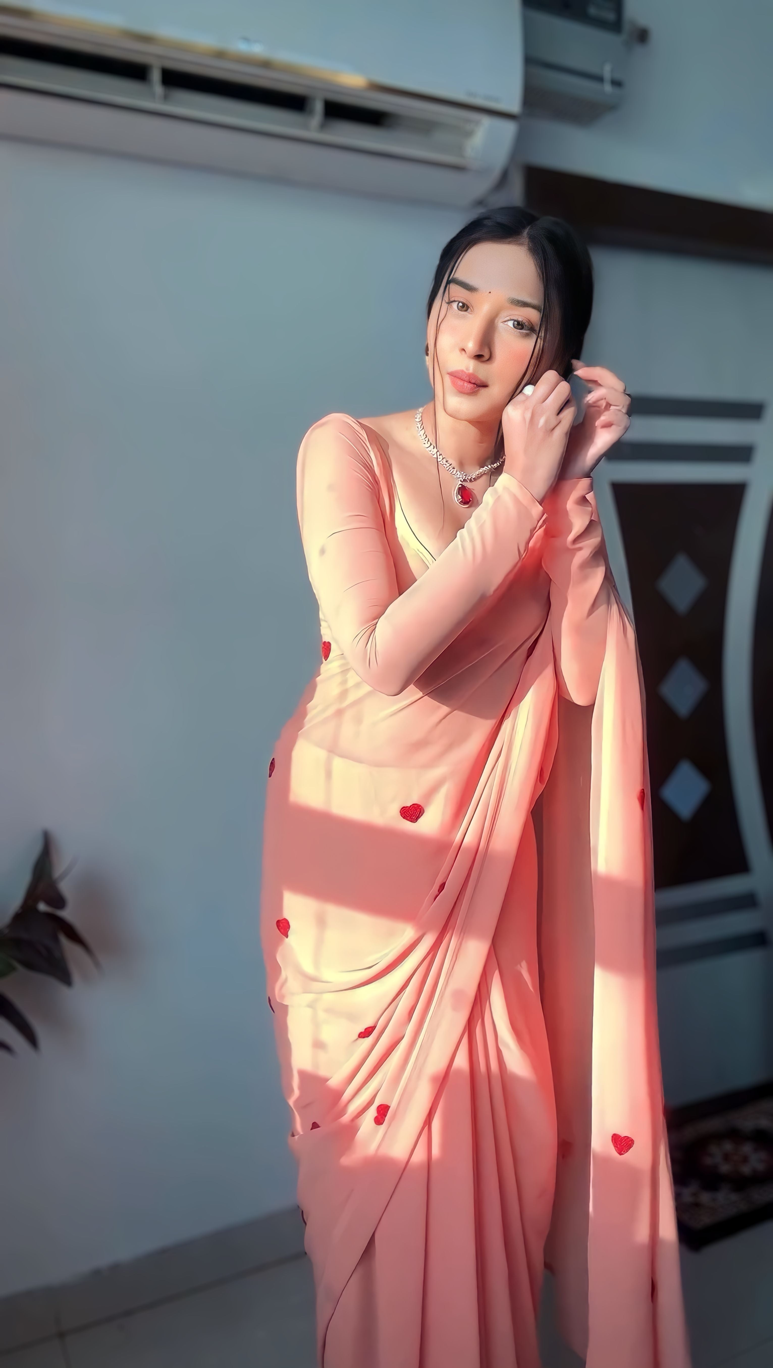 One Minute Ready To Wear Graceful  Saree