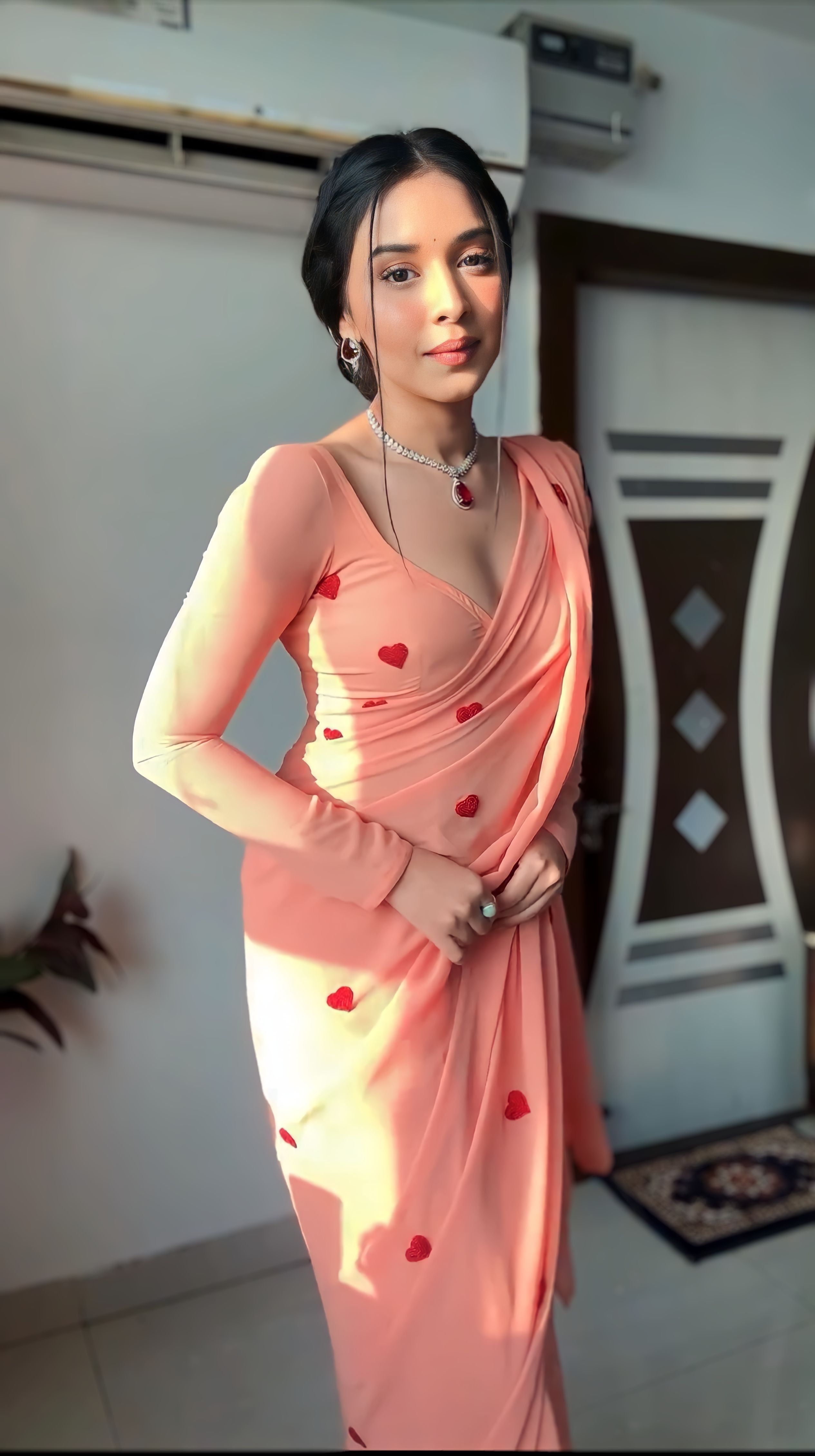 One Minute Ready To Wear Graceful  Saree