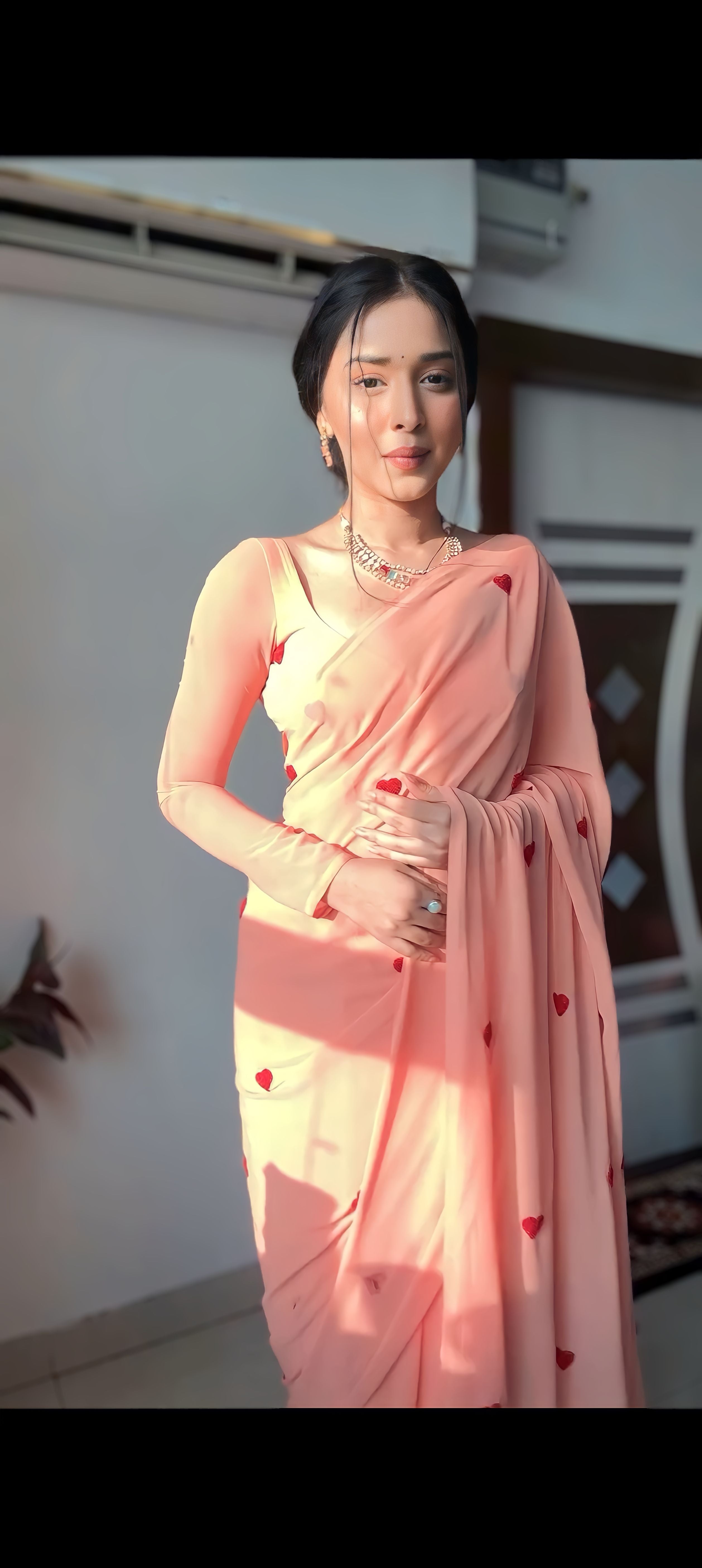 One Minute Ready To Wear Graceful  Saree
