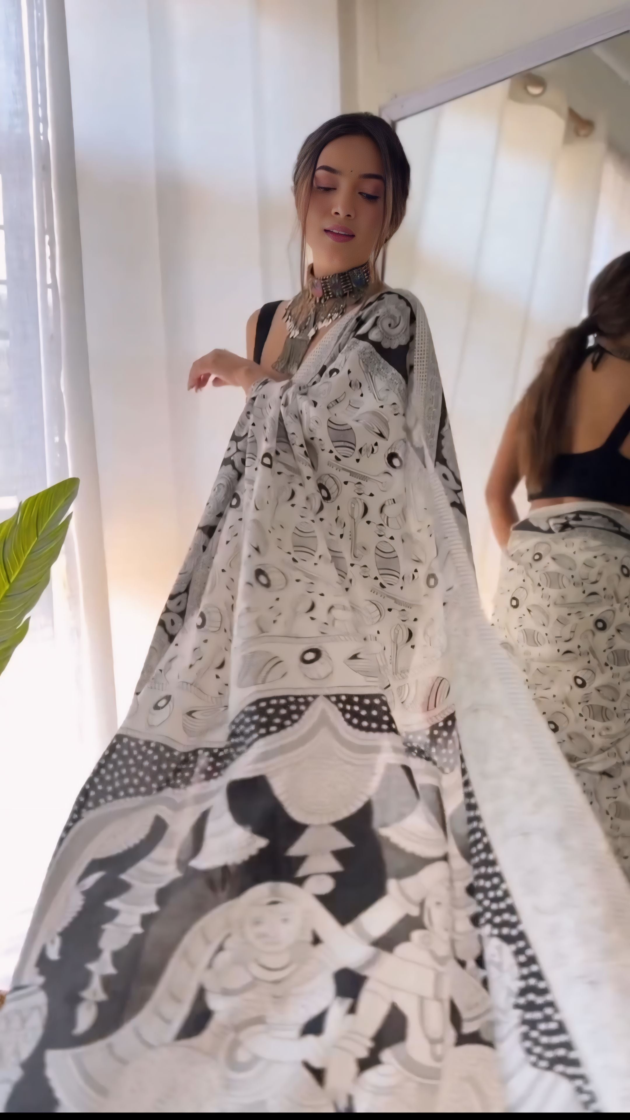 One Minute Ready To Wear Bollywood A Touch of Glamour Saree