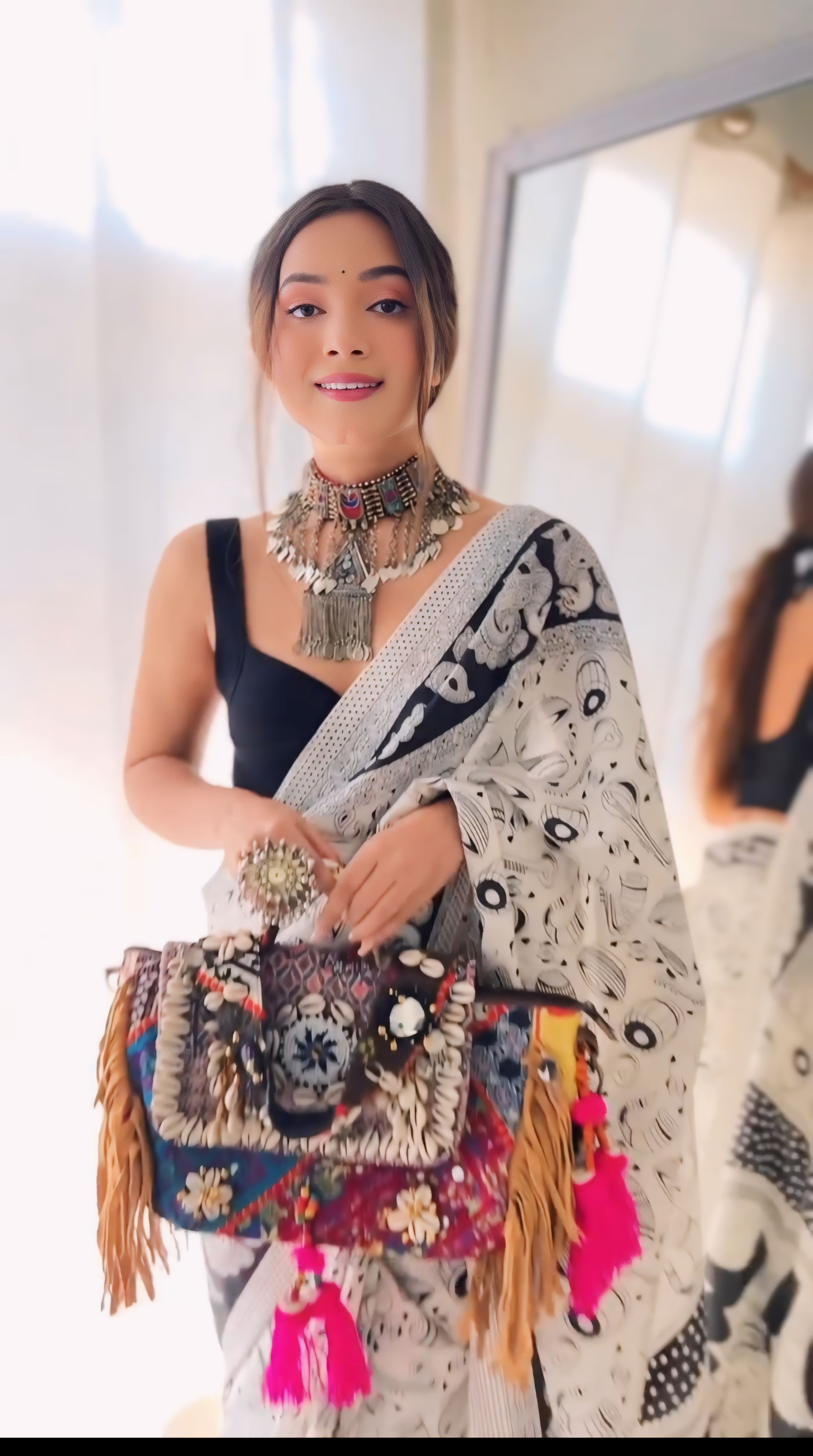 One Minute Ready To Wear Bollywood A Touch of Glamour Saree