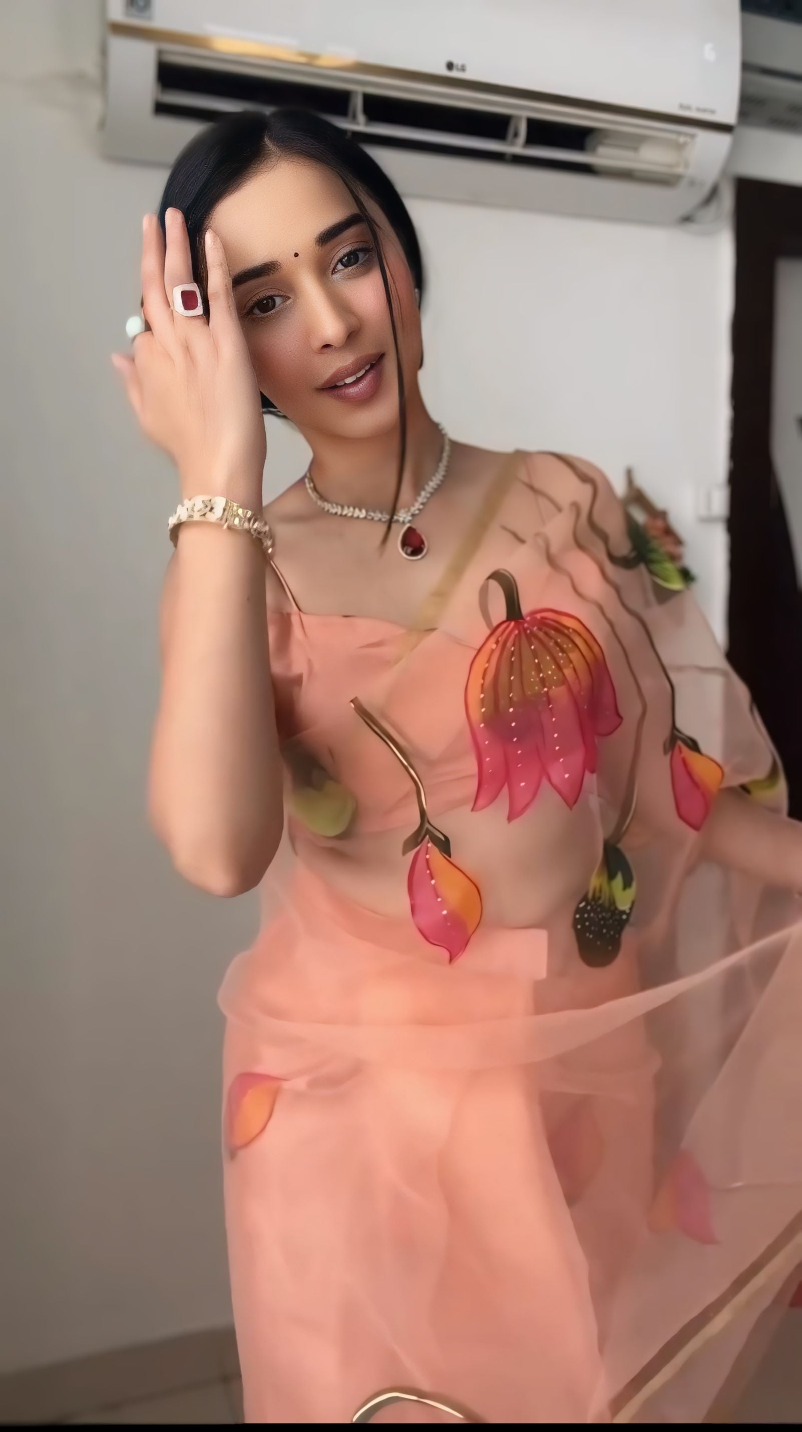 One Minute Ready To Wear Petal Luxe Ensemble Saree