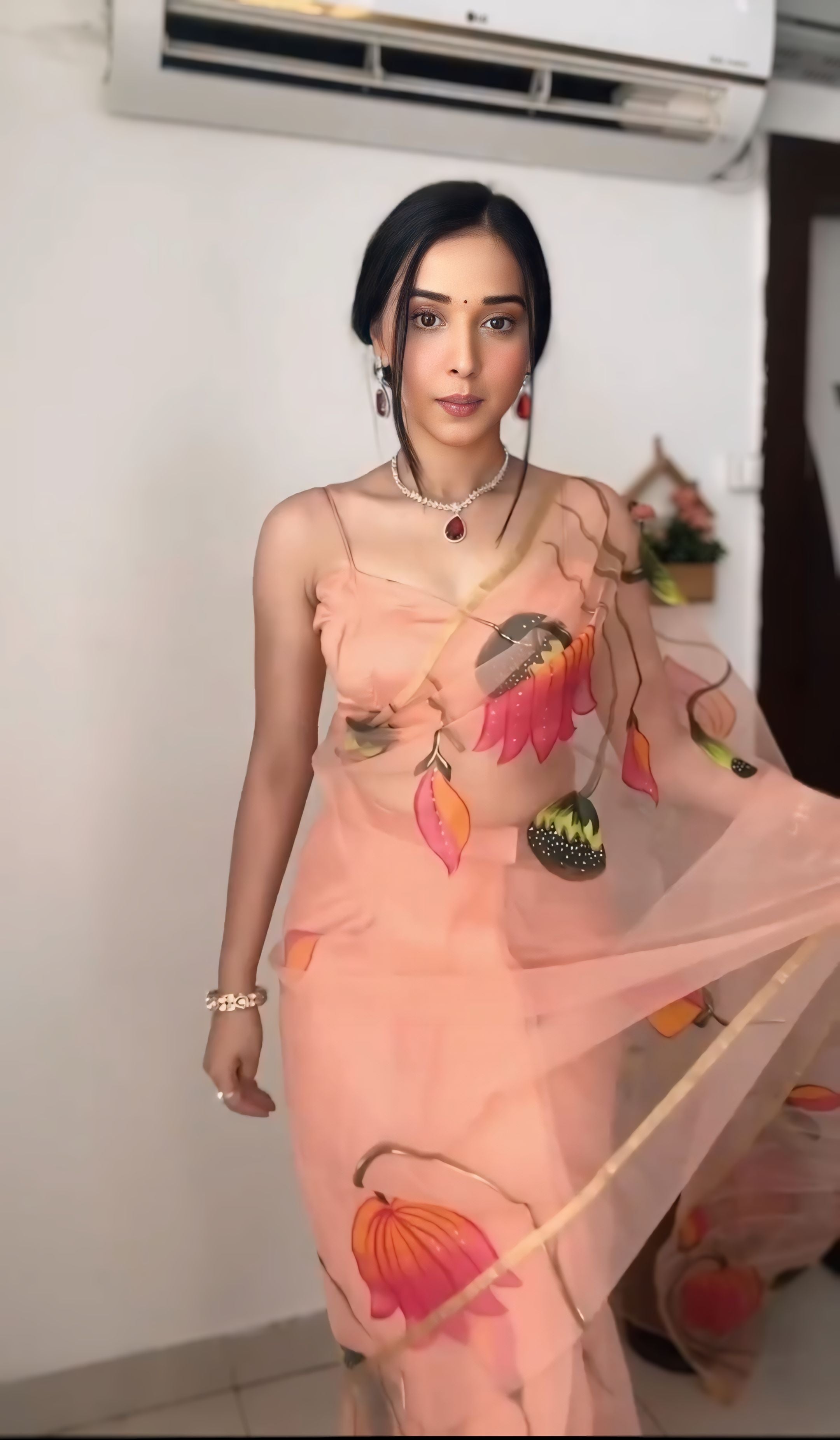 One Minute Ready To Wear Petal Luxe Ensemble Saree
