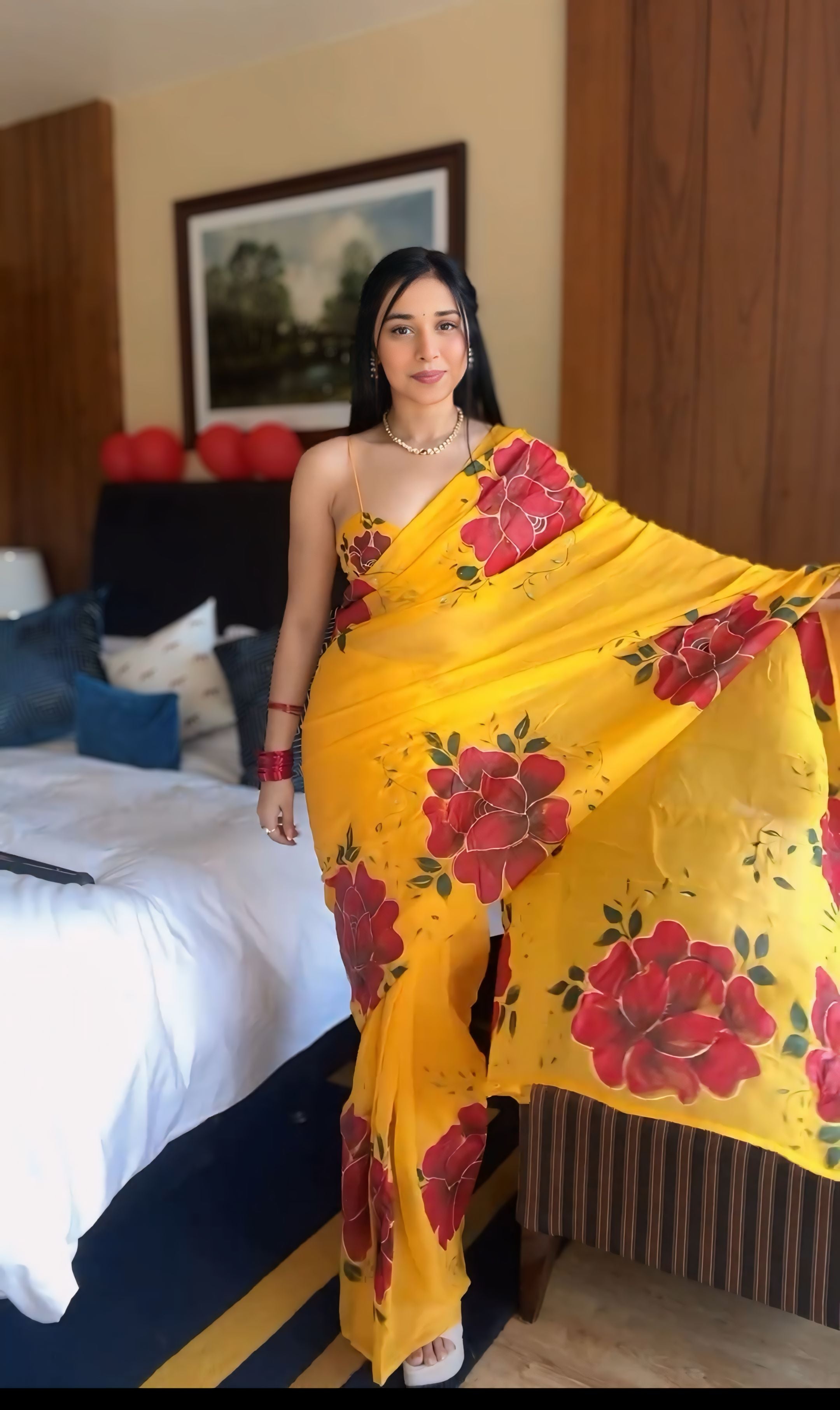One Minute Ready To Wear Luminous Beauty Saree