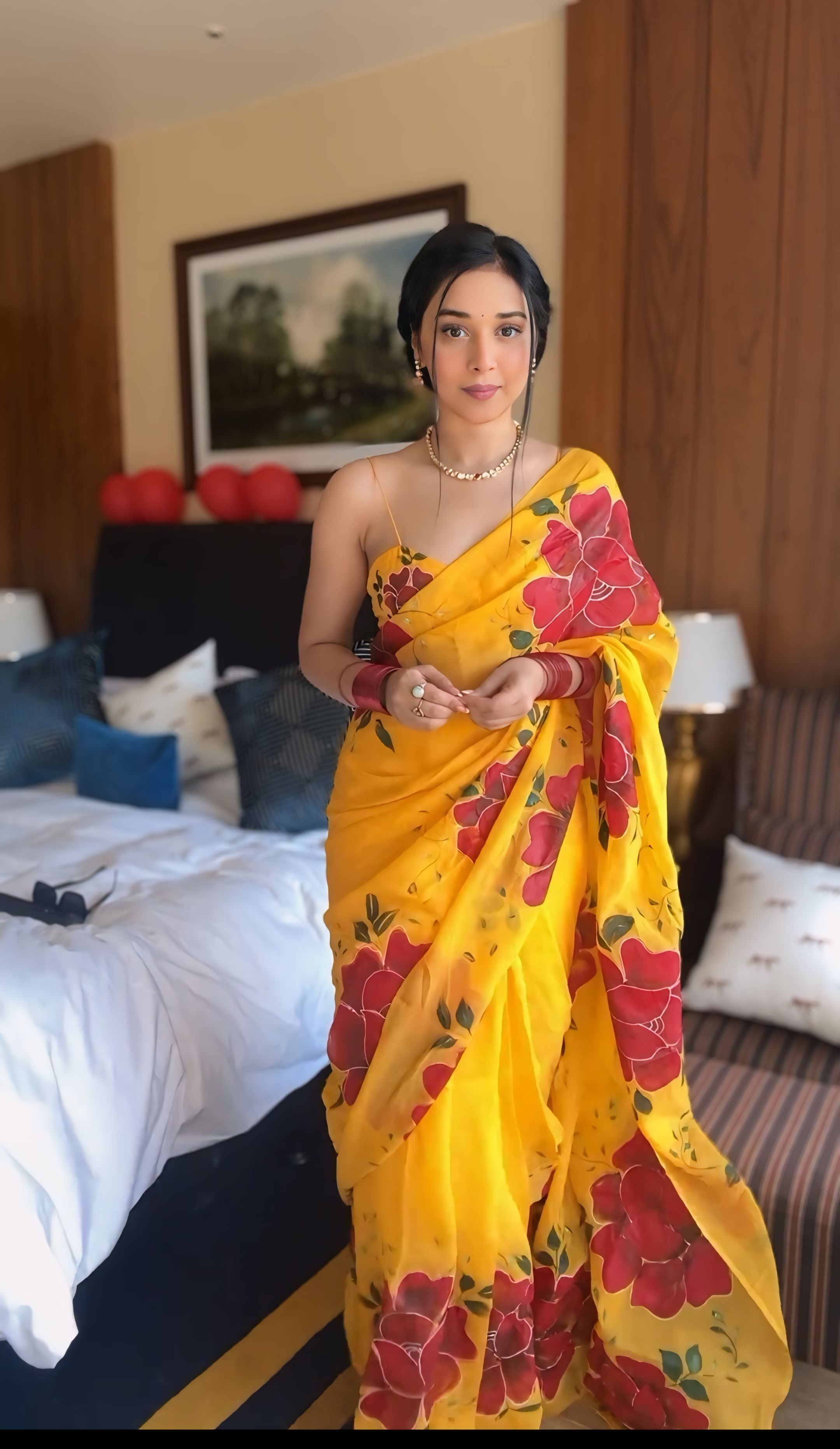 One Minute Ready To Wear Luminous Beauty Saree