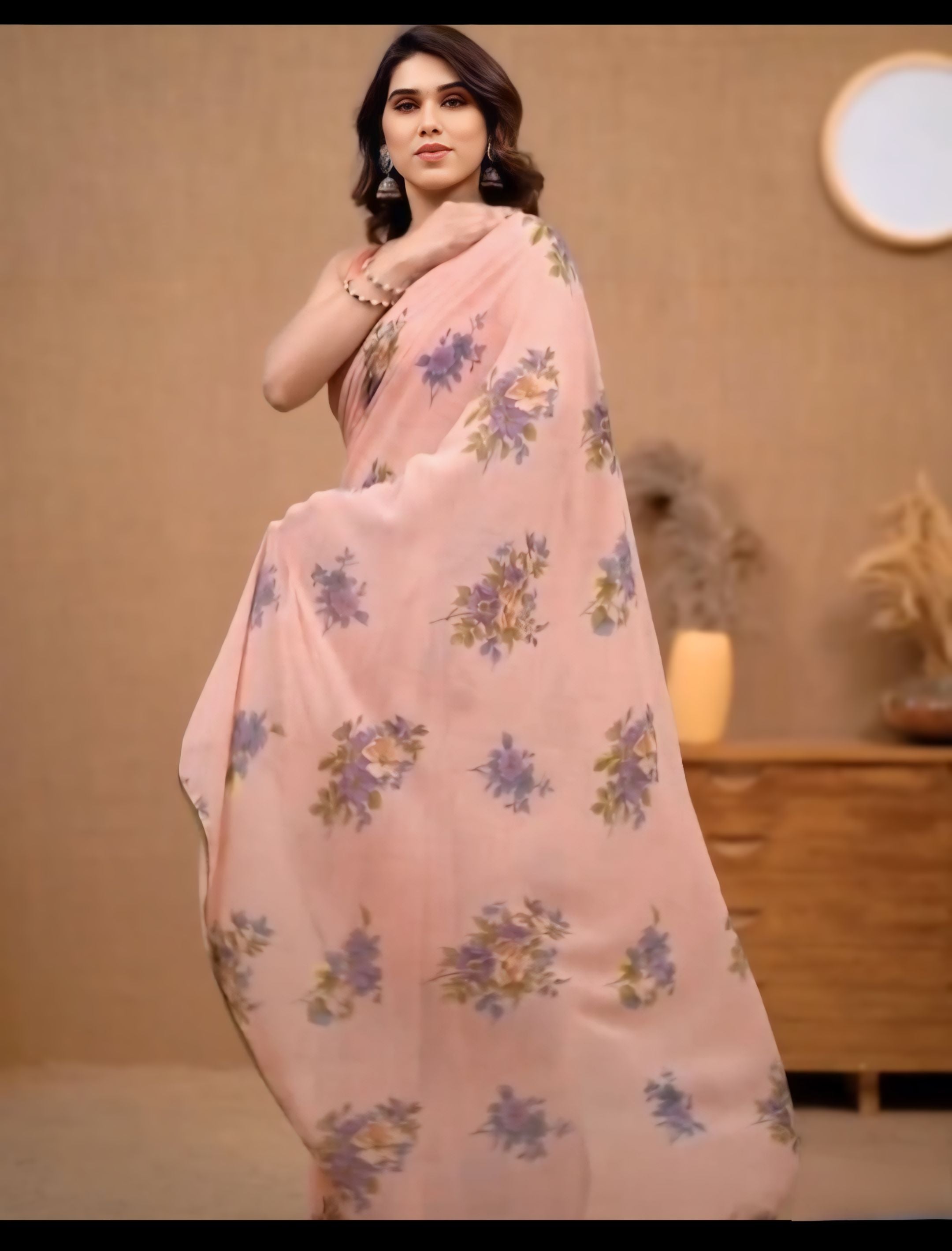 One Minute Ready To Wear Garden Grace Saree