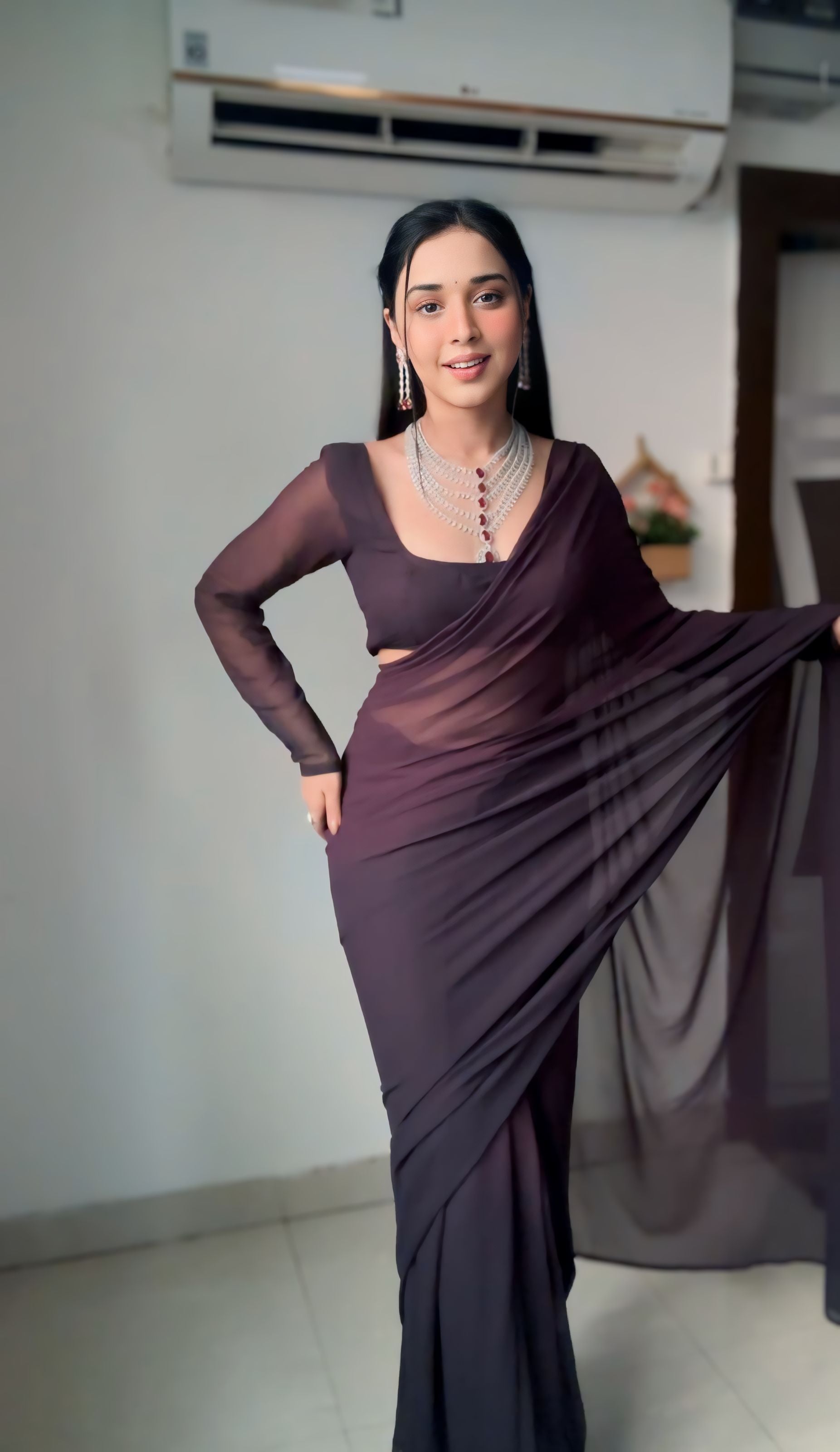 One Minute Ready To Wear Ethereal Charm Saree