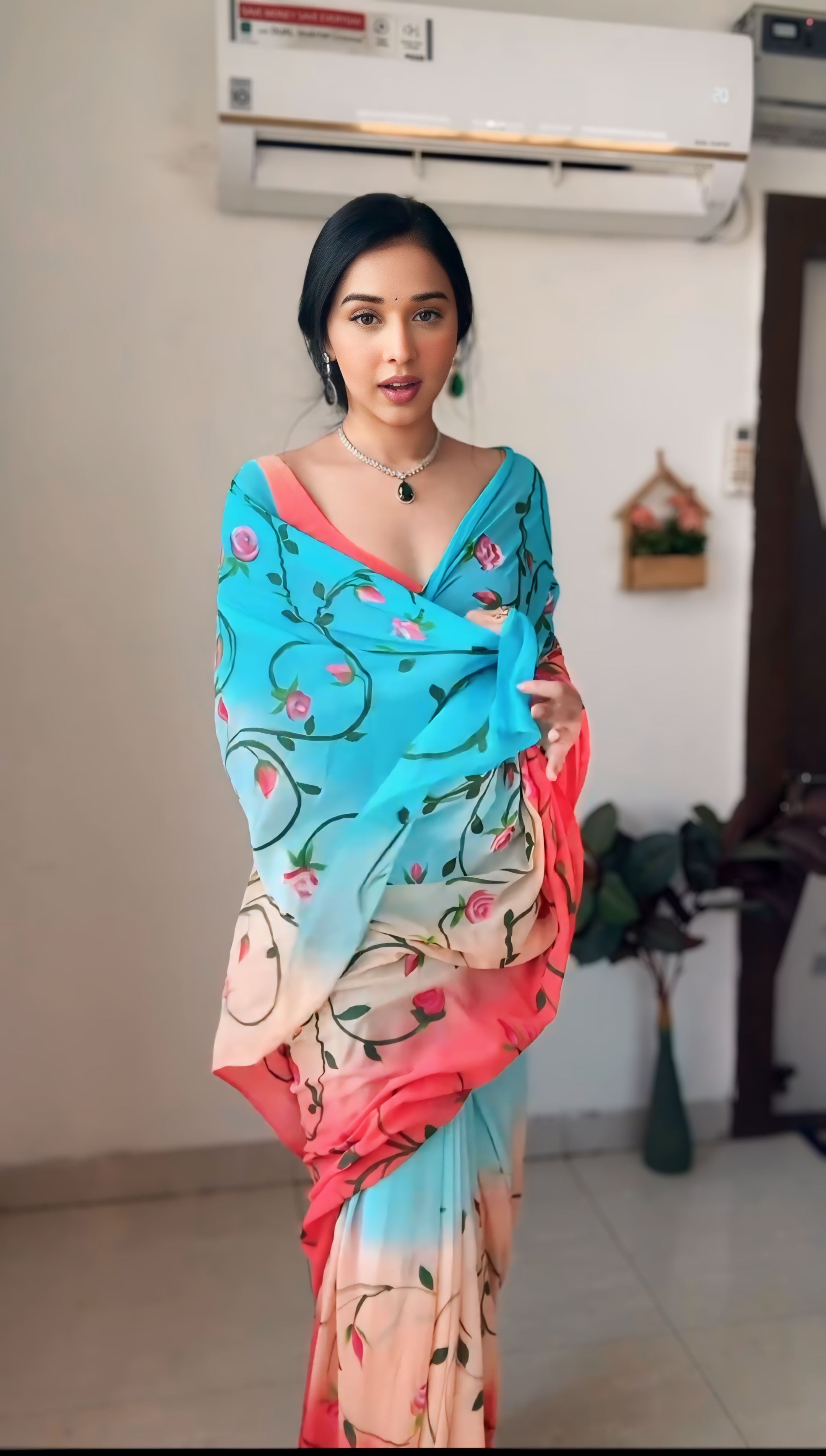 One Minute Ready To Wear Captivating Timeless Beauty Saree