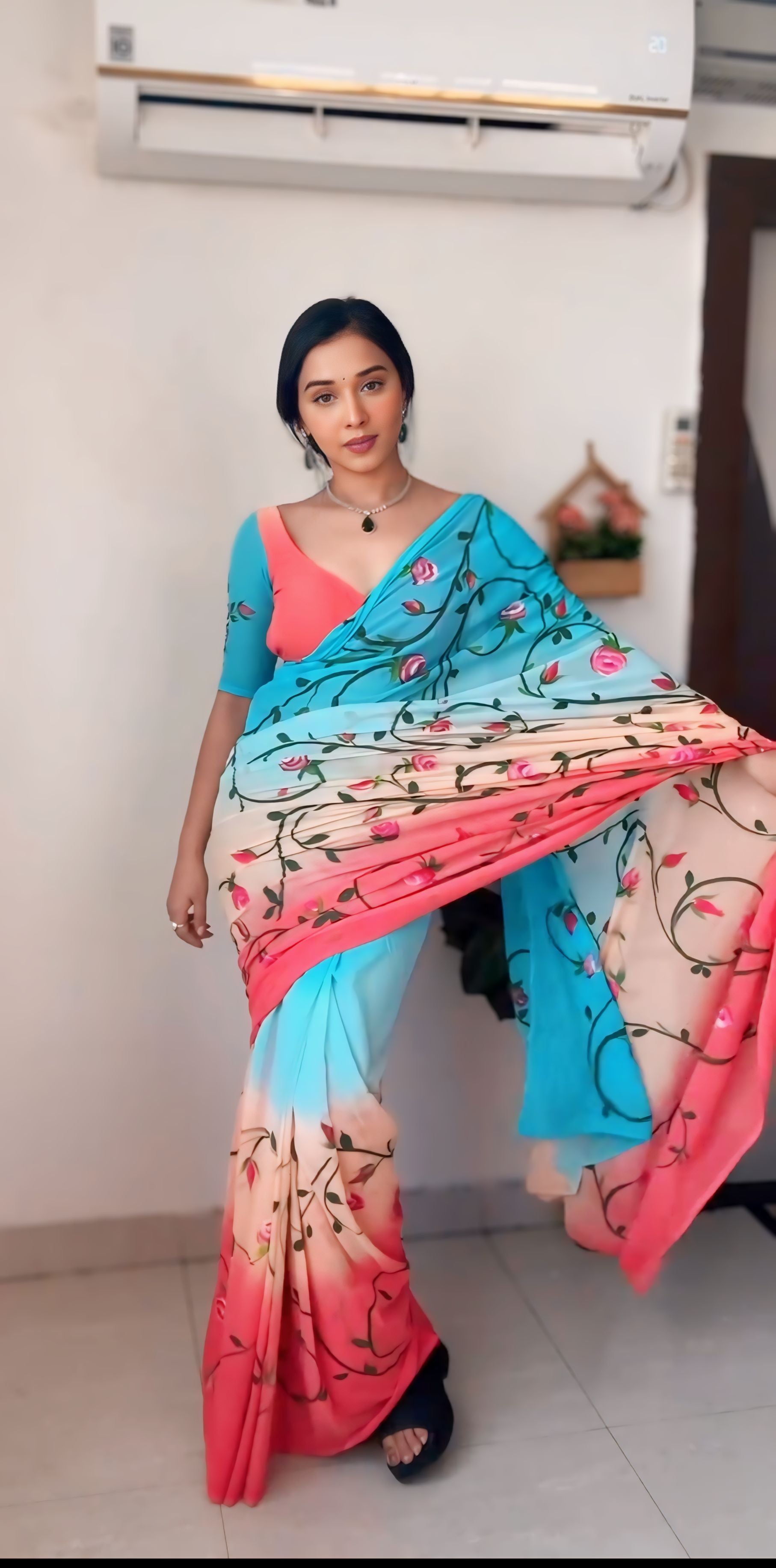 One Minute Ready To Wear Captivating Timeless Beauty Saree