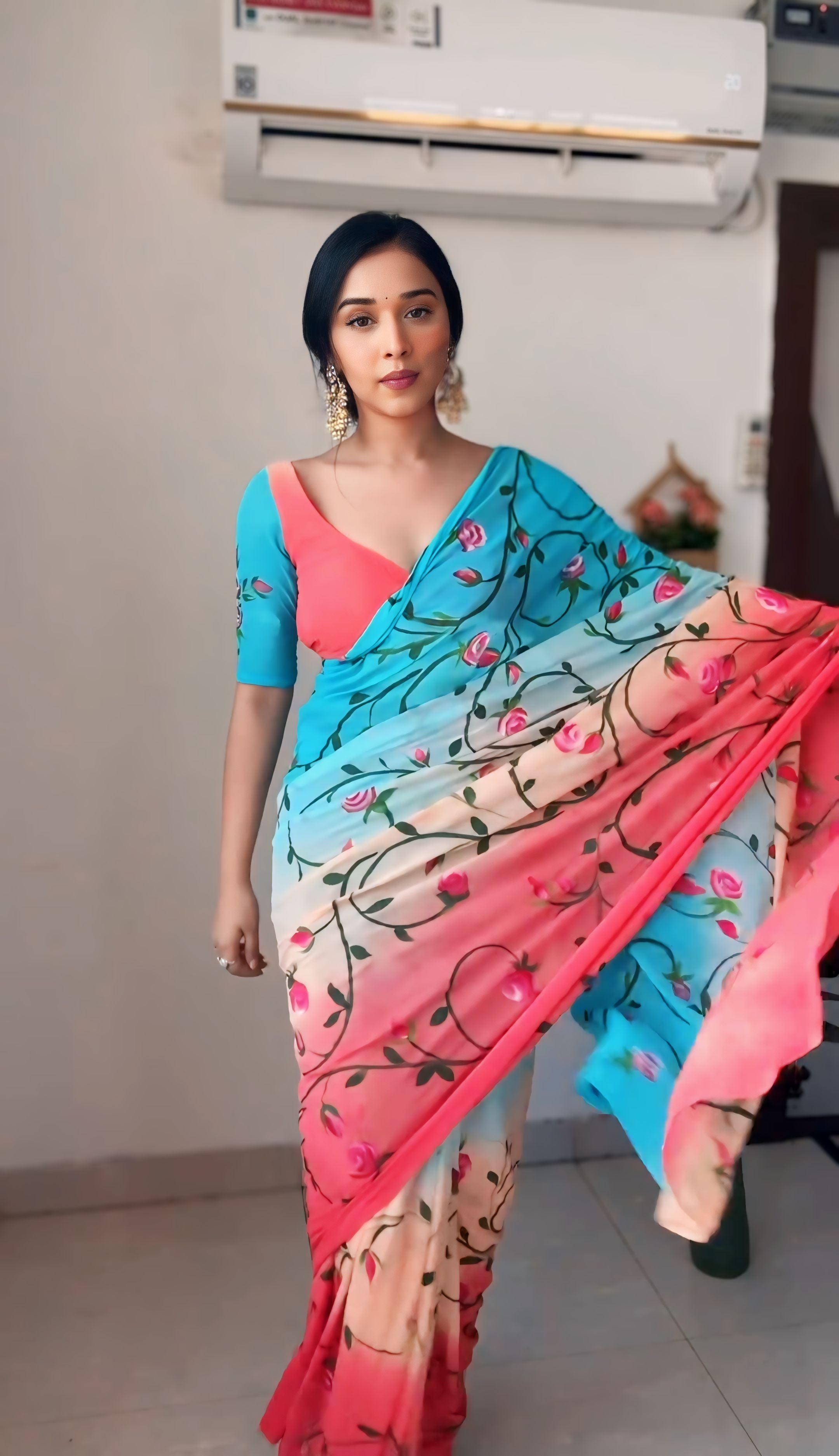 One Minute Ready To Wear Captivating Timeless Beauty Saree