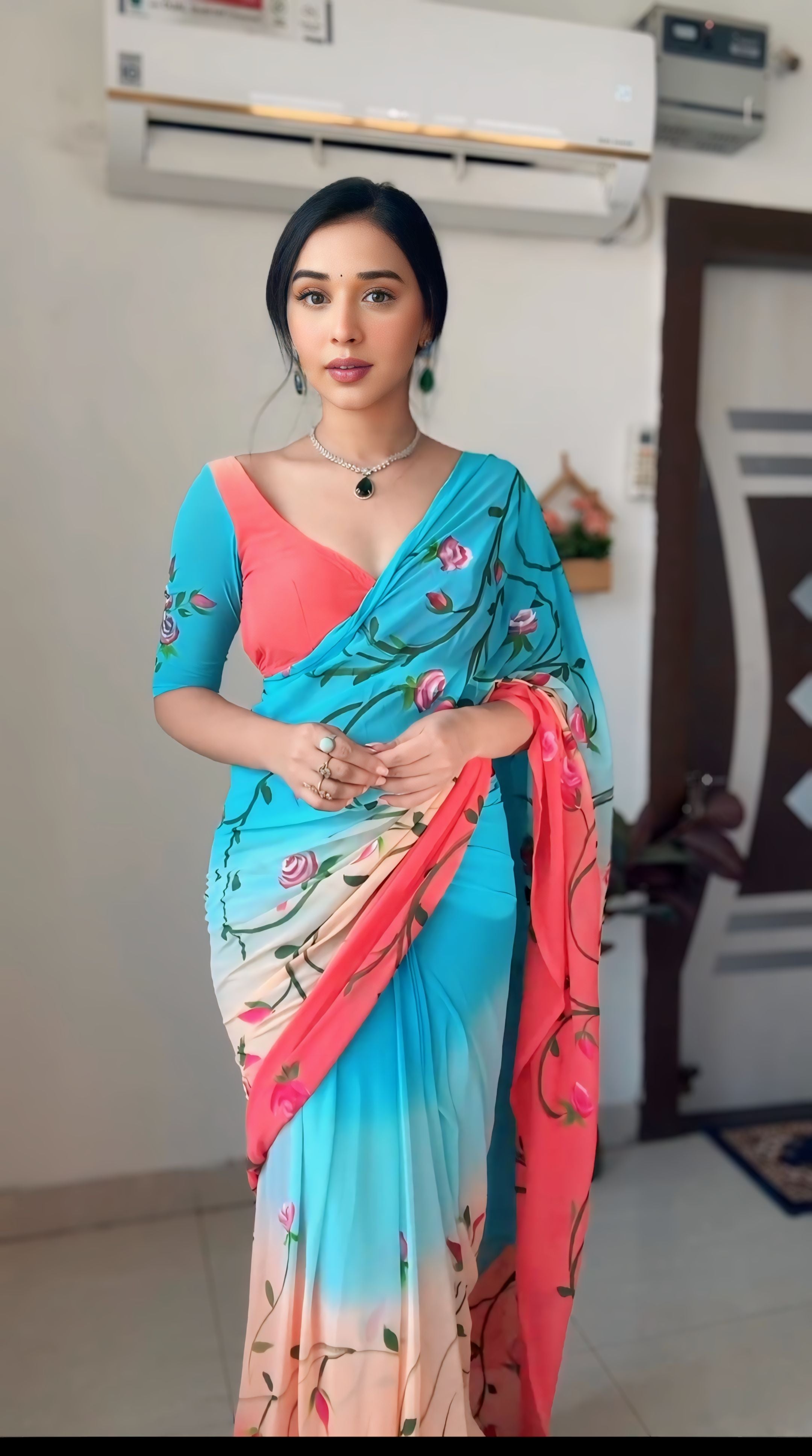 One Minute Ready To Wear Captivating Timeless Beauty Saree
