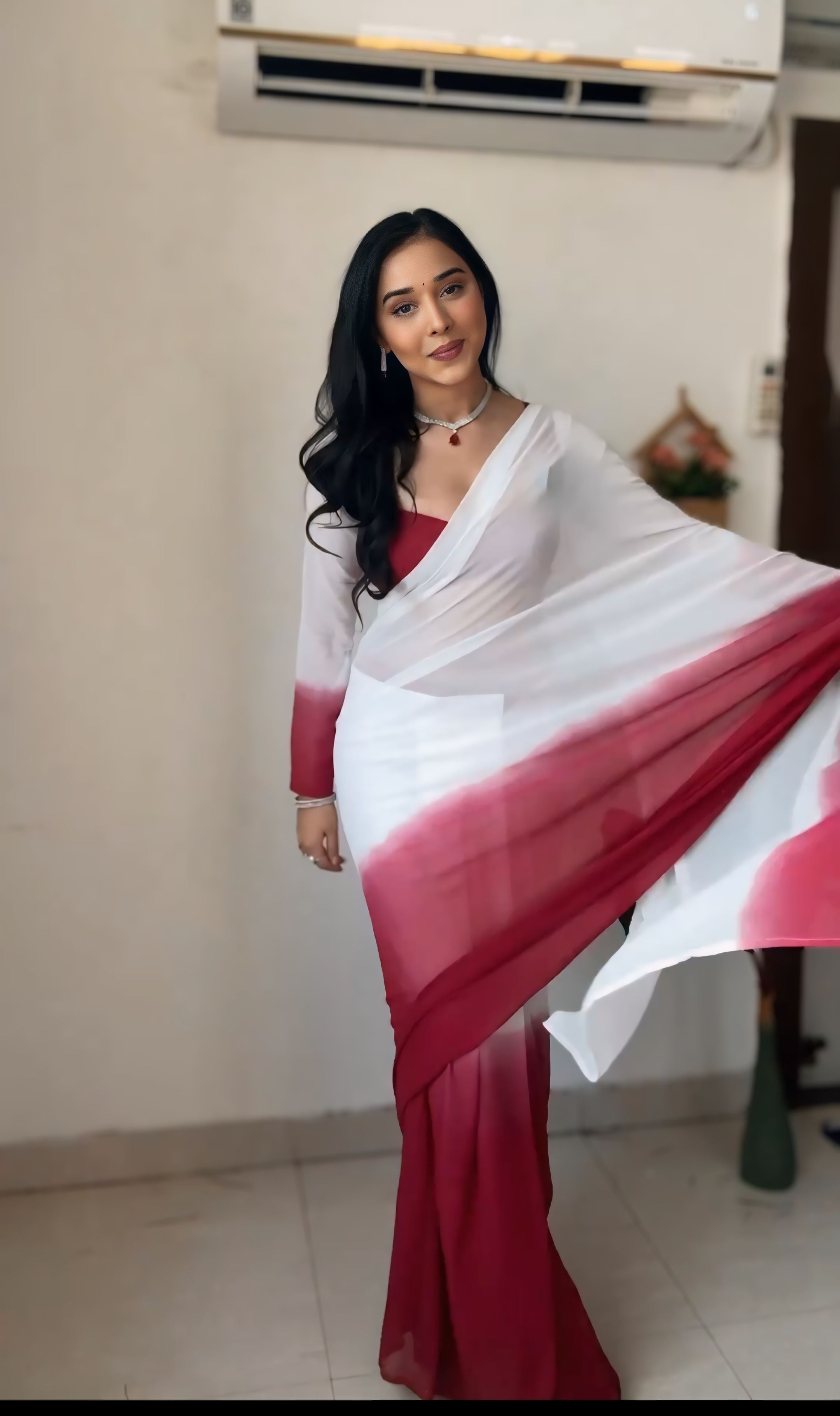 One Minute Ready To Wear Radiant Elegance Saree