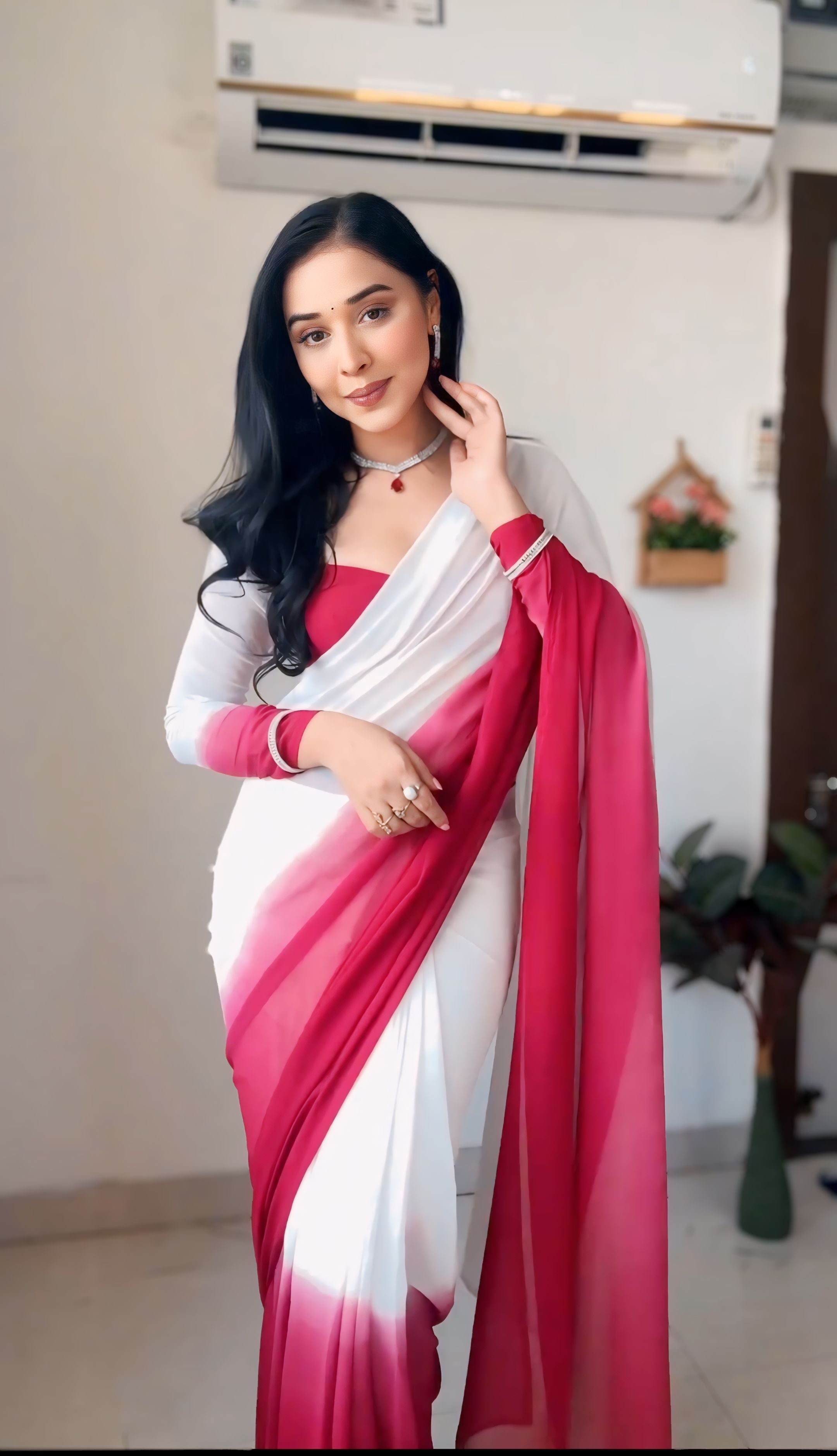 One Minute Ready To Wear Radiant Elegance Saree