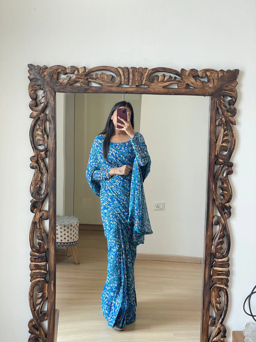 One Minute Ready To Wear Captivating Reflections Saree
