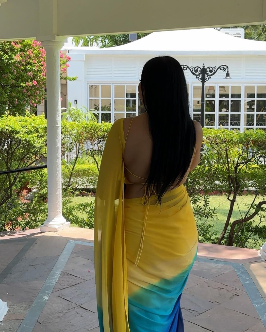 One Minute Ready To Wear Ethereal Majestic Dawn Saree