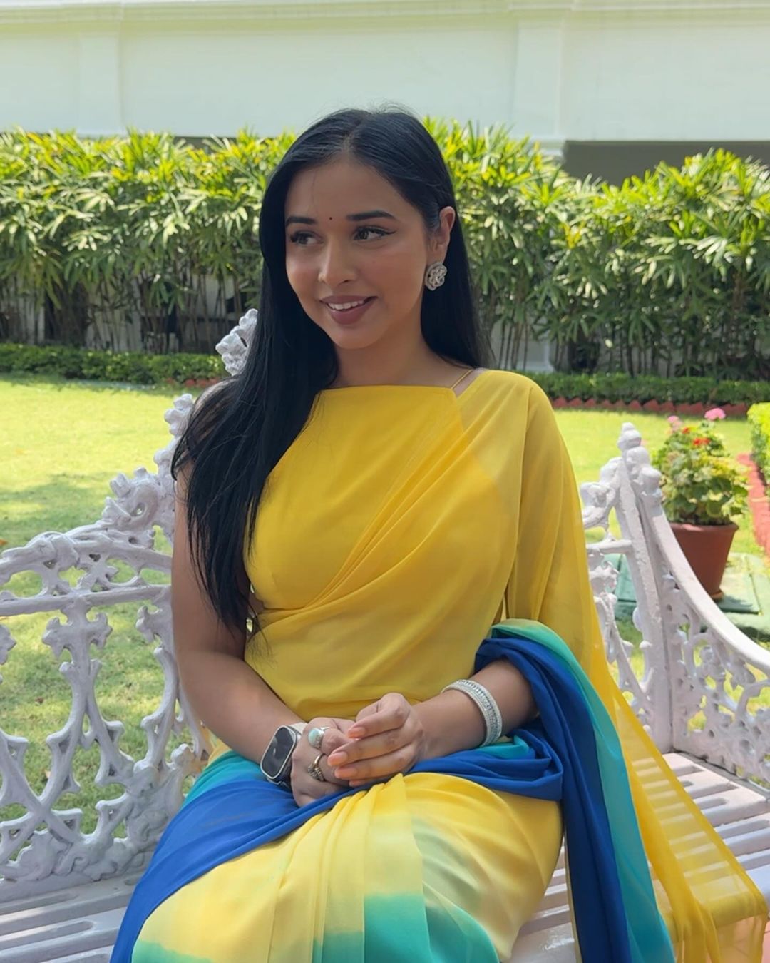 One Minute Ready To Wear Ethereal Majestic Dawn Saree