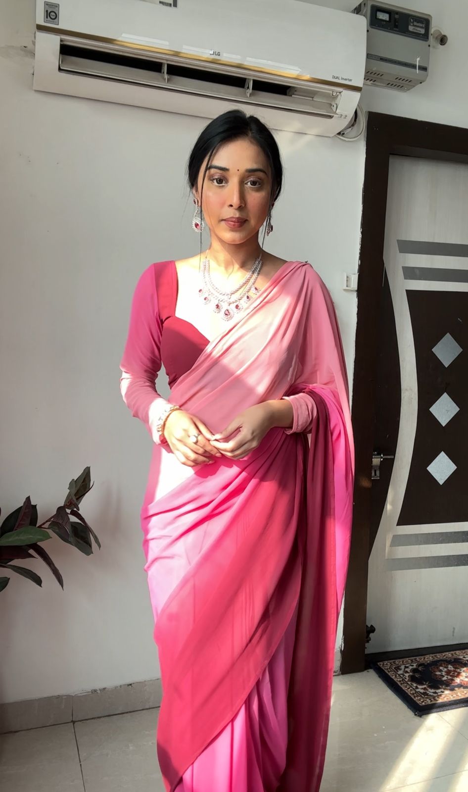 One Minute Ready To Wear Graceful Allure Saree