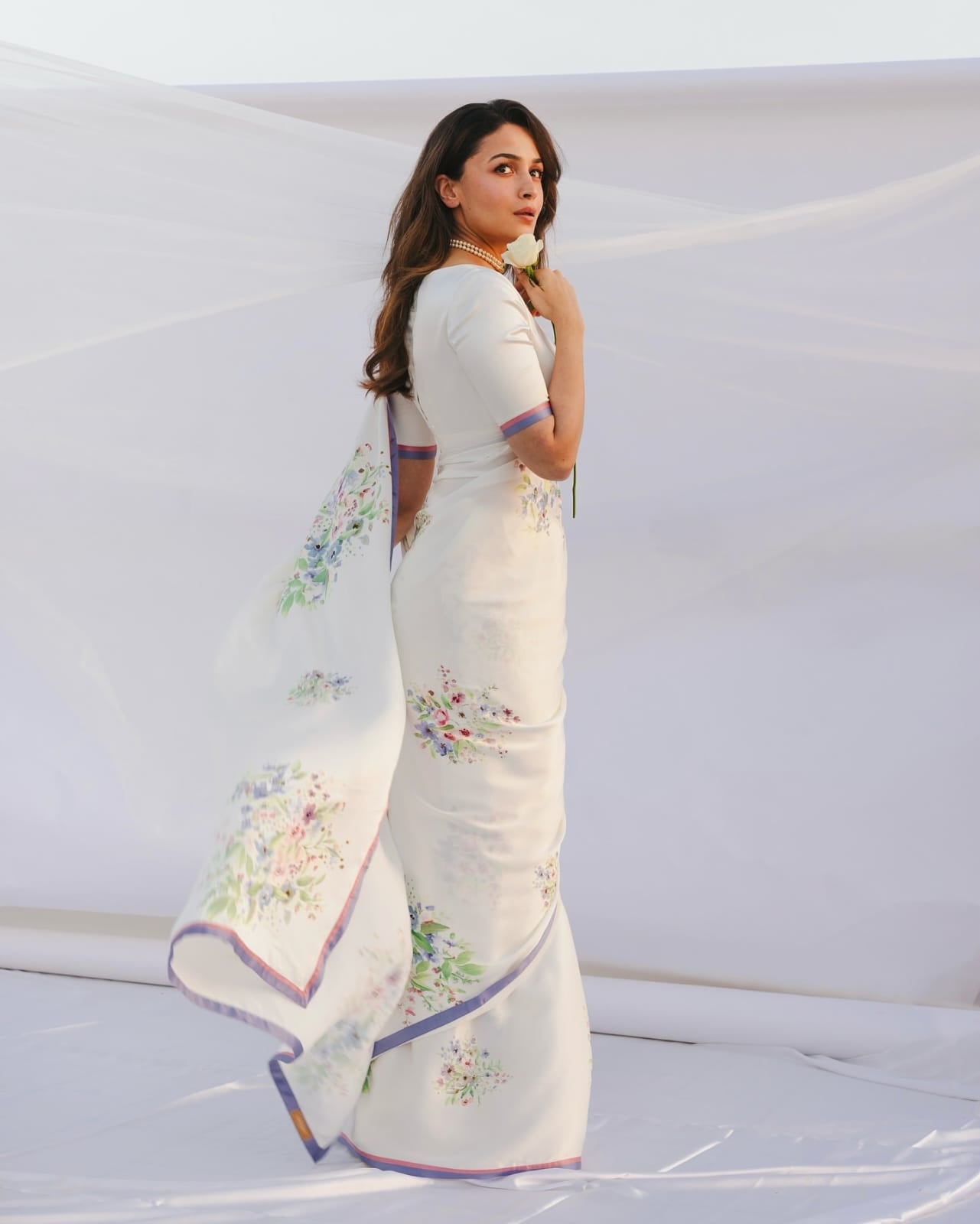 One Minute Ready To Wear Cotton Linen New Collection Saree