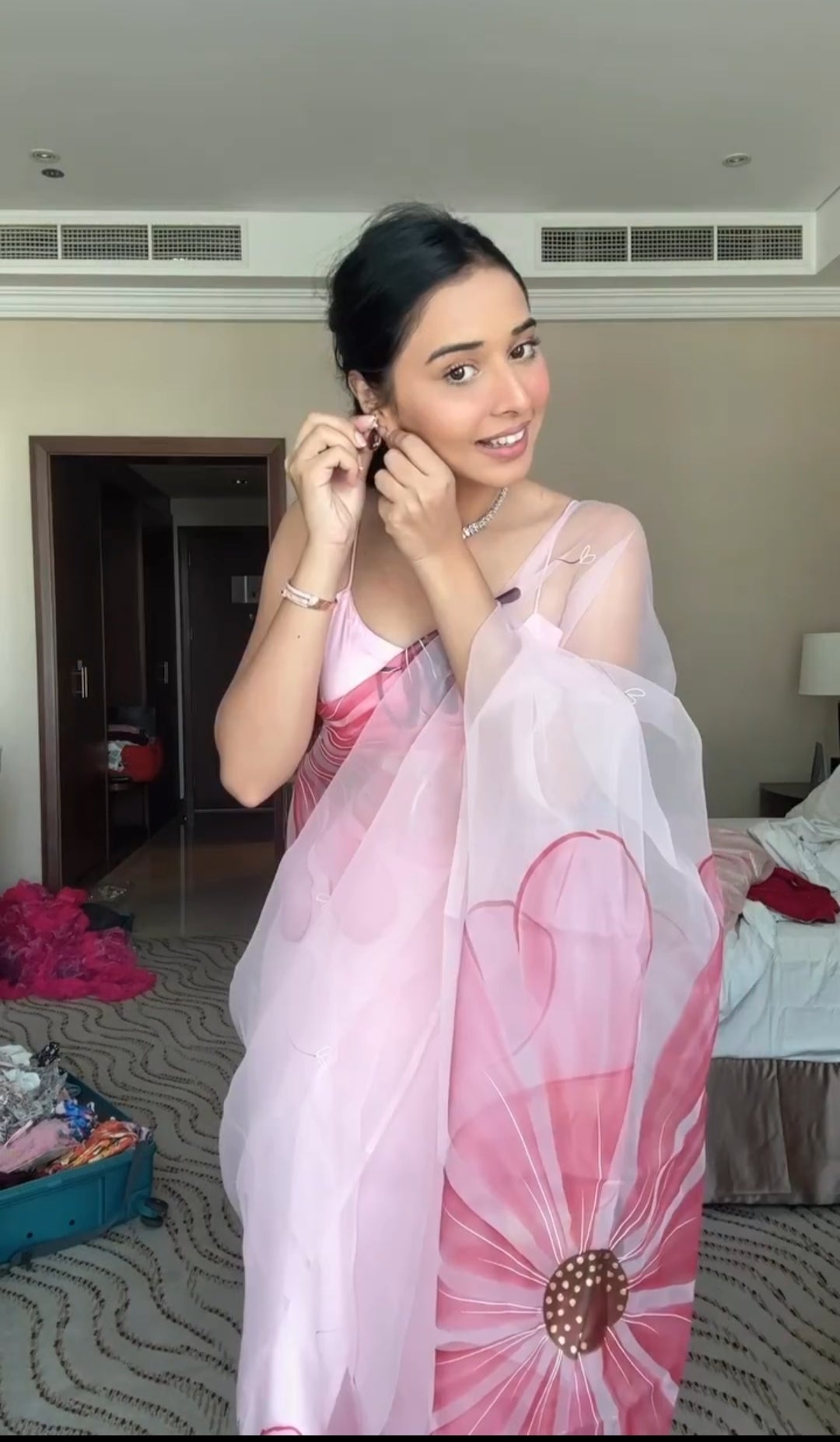 One Minute Ready To Wear Petal Luxe Ensemble Saree