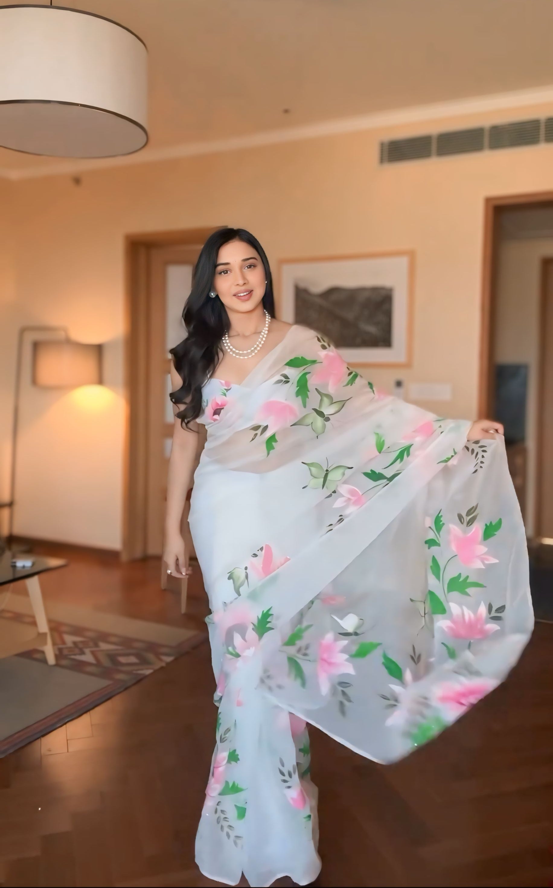 One Minute Ready To Wear Ethereal Divine Splendor Saree