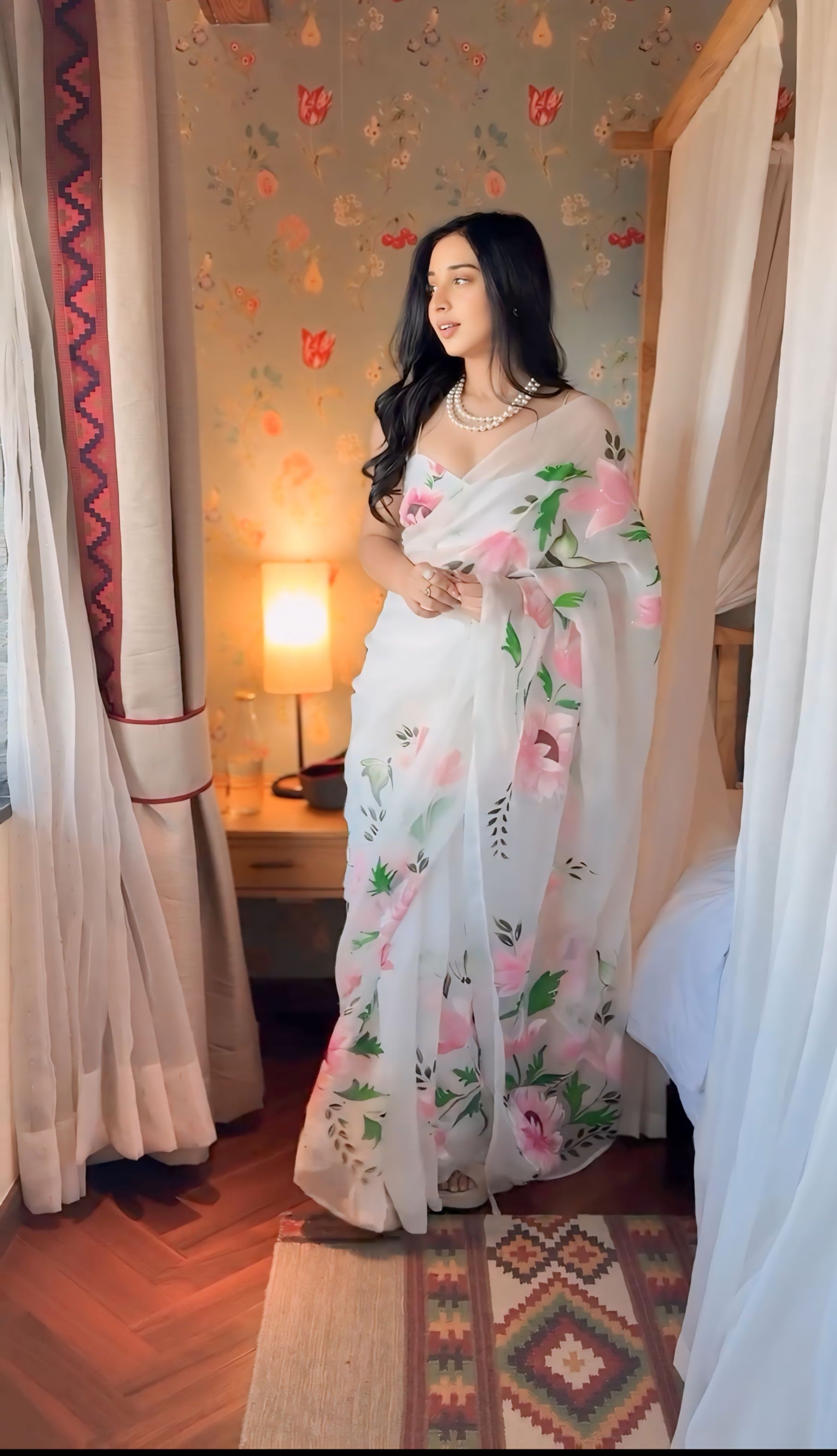 One Minute Ready To Wear Ethereal Divine Splendor Saree