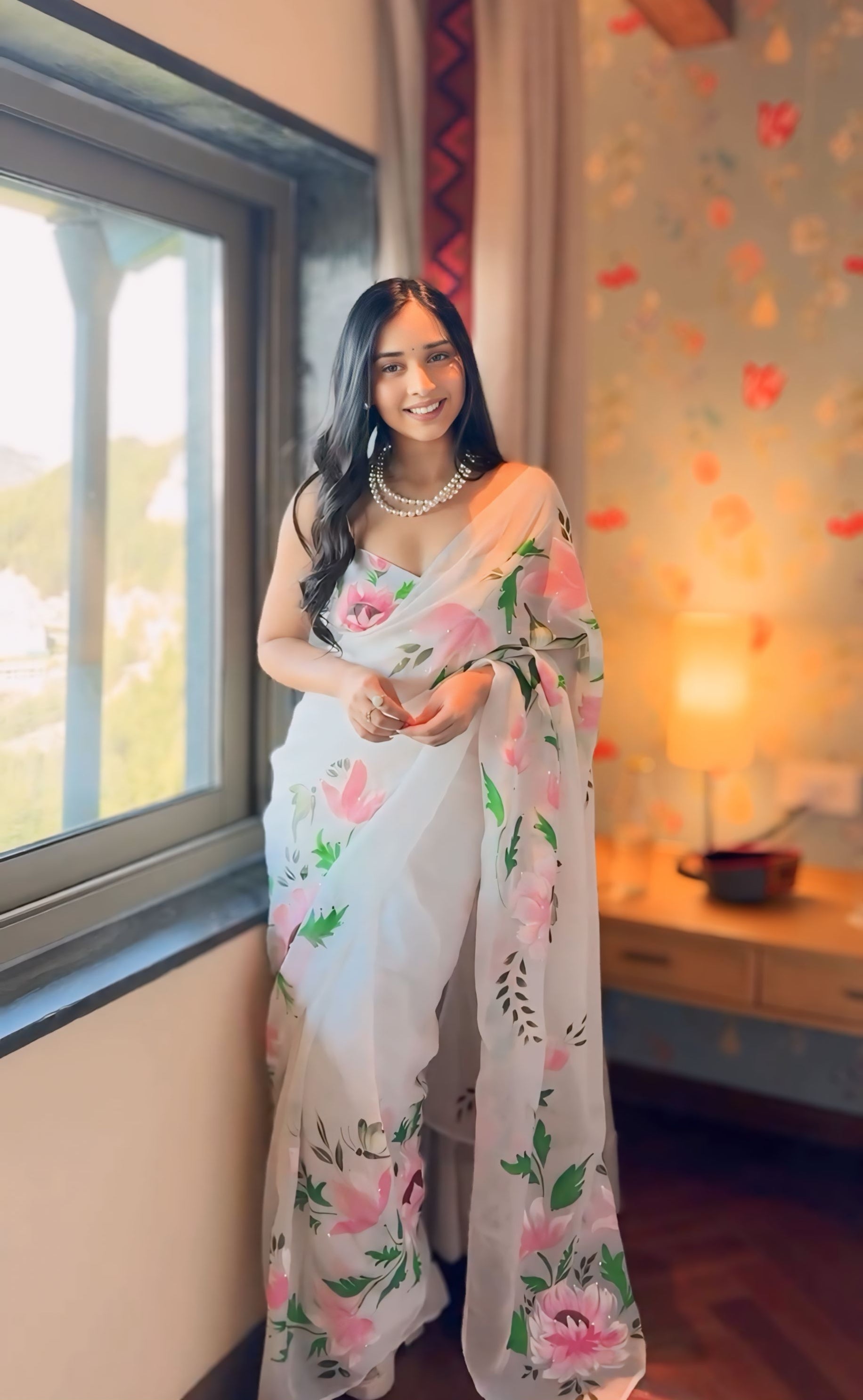 One Minute Ready To Wear Ethereal Divine Splendor Saree