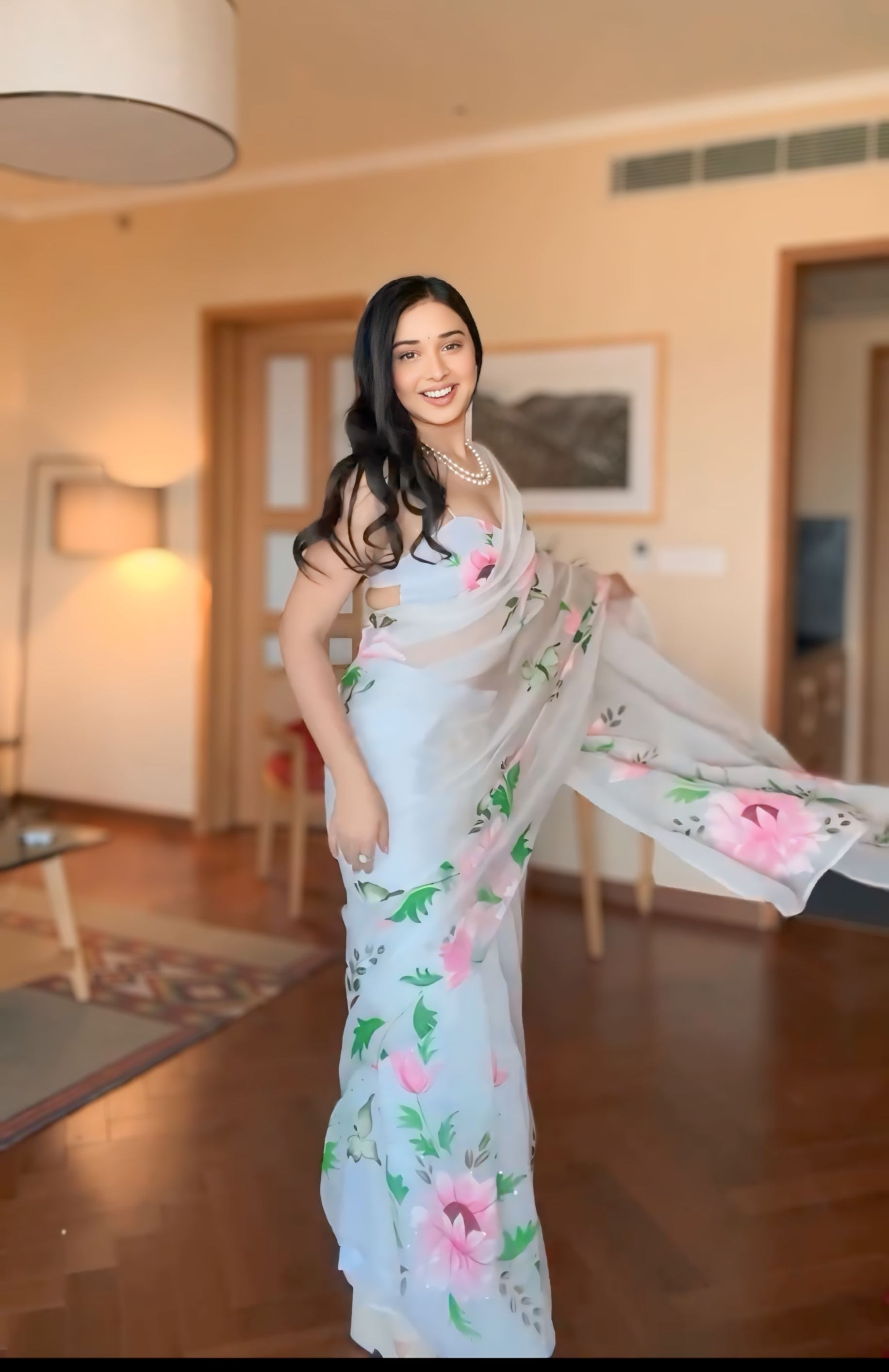 One Minute Ready To Wear Ethereal Divine Splendor Saree