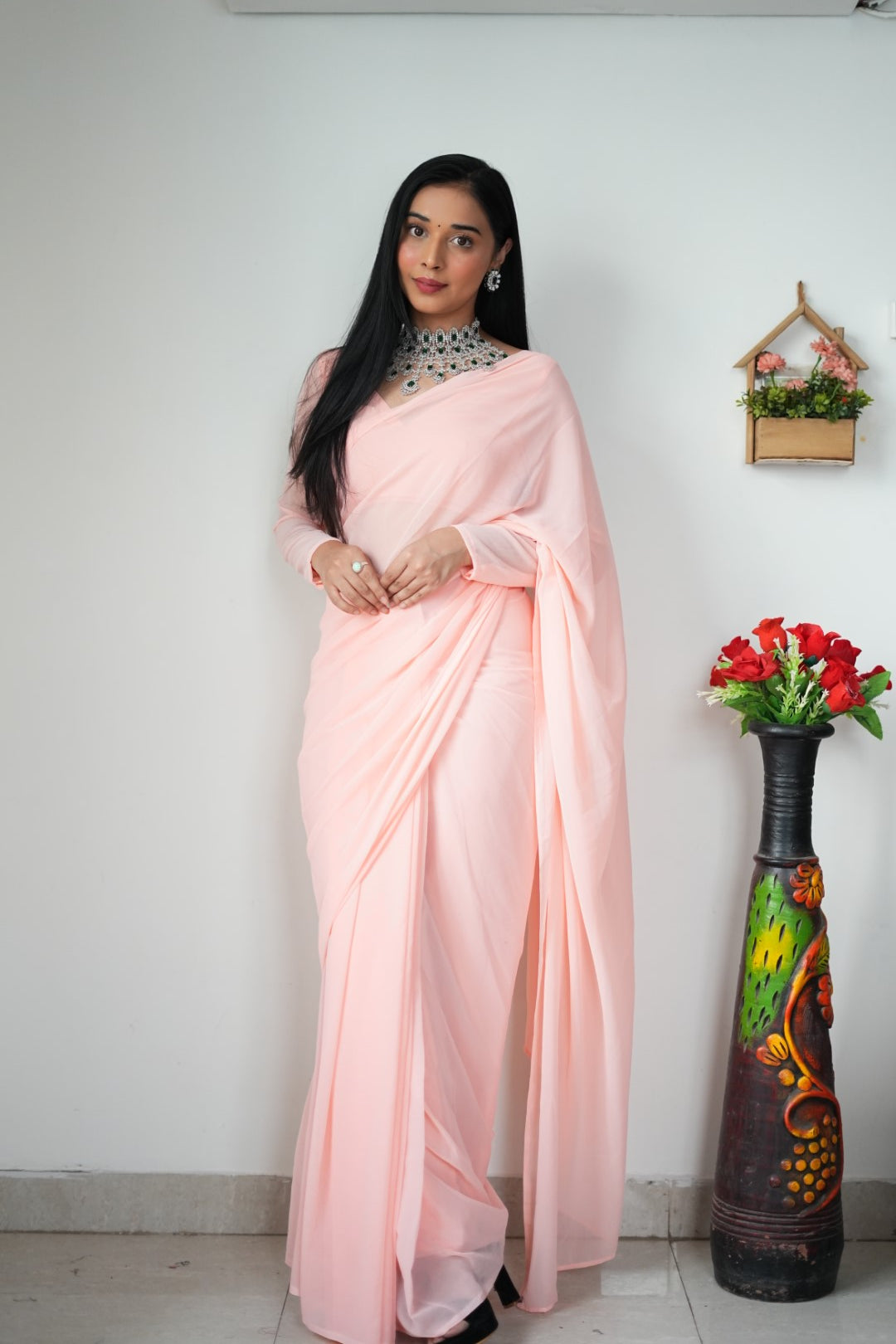 One Minute Ready To Wear Timeless Beauty Elegance Saree