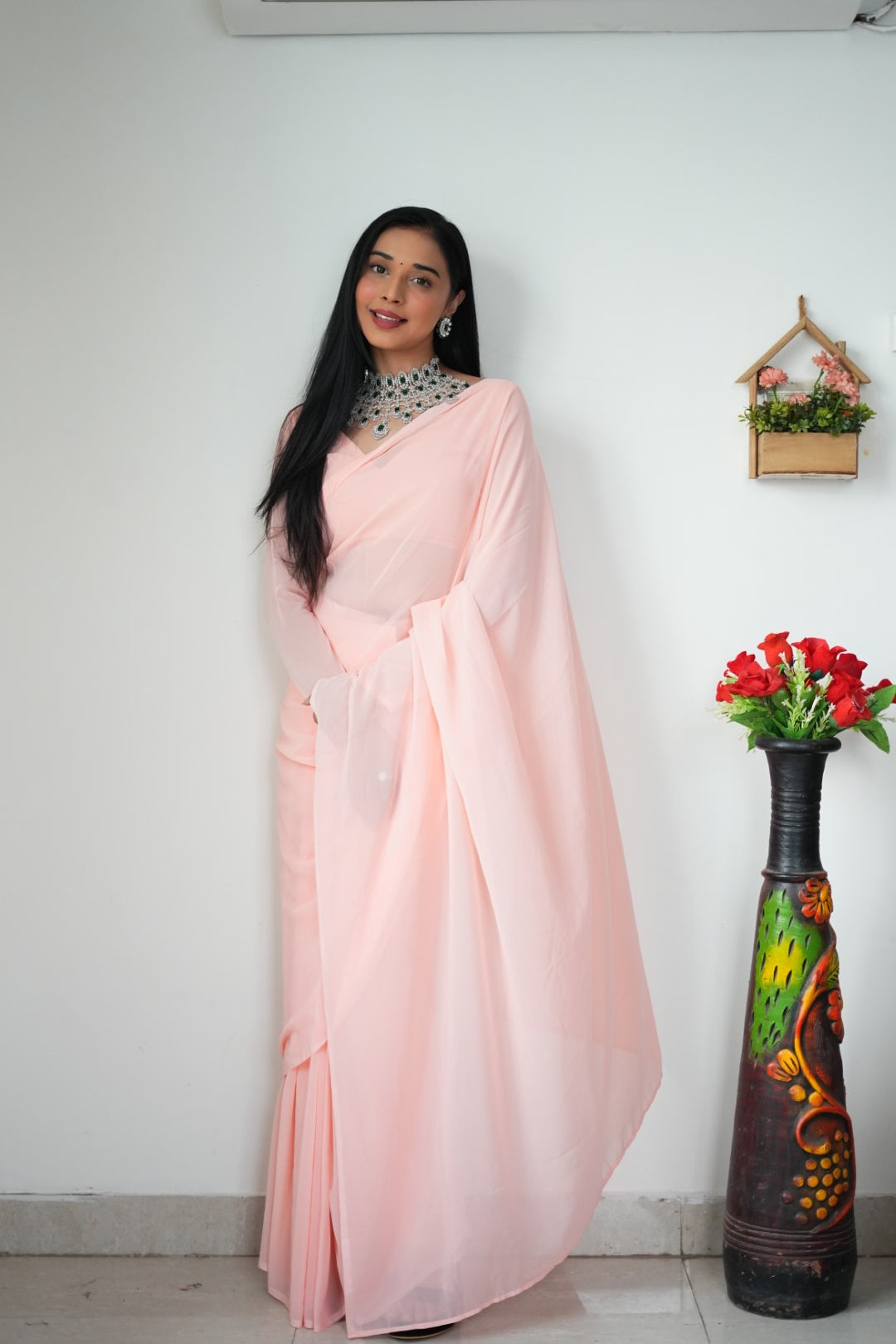 One Minute Ready To Wear Timeless Beauty Elegance Saree
