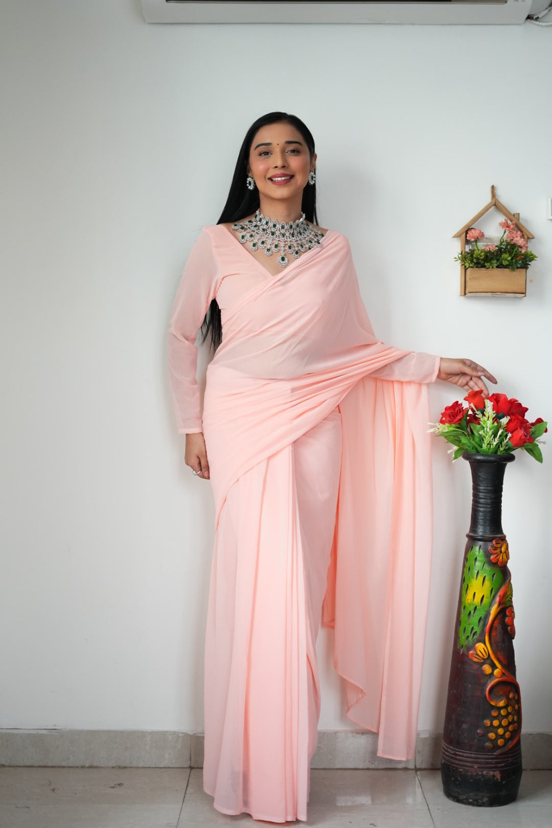 One Minute Ready To Wear Timeless Beauty Elegance Saree