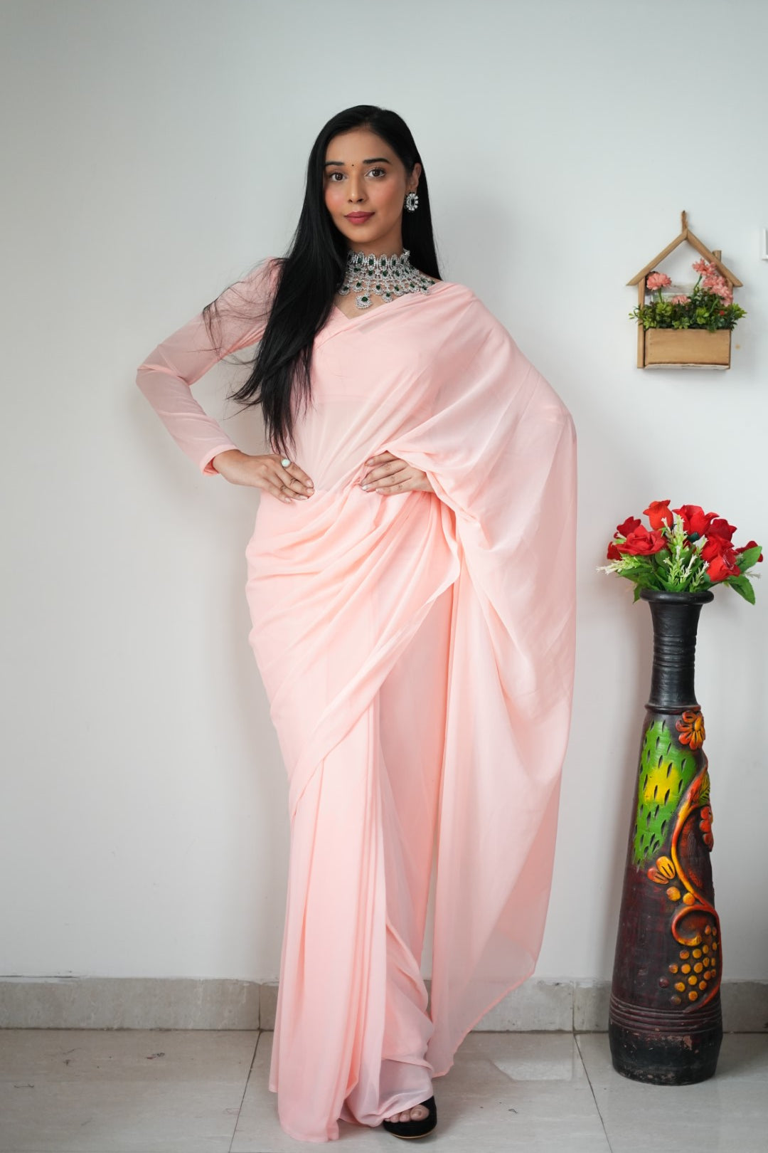 One Minute Ready To Wear Timeless Beauty Elegance Saree