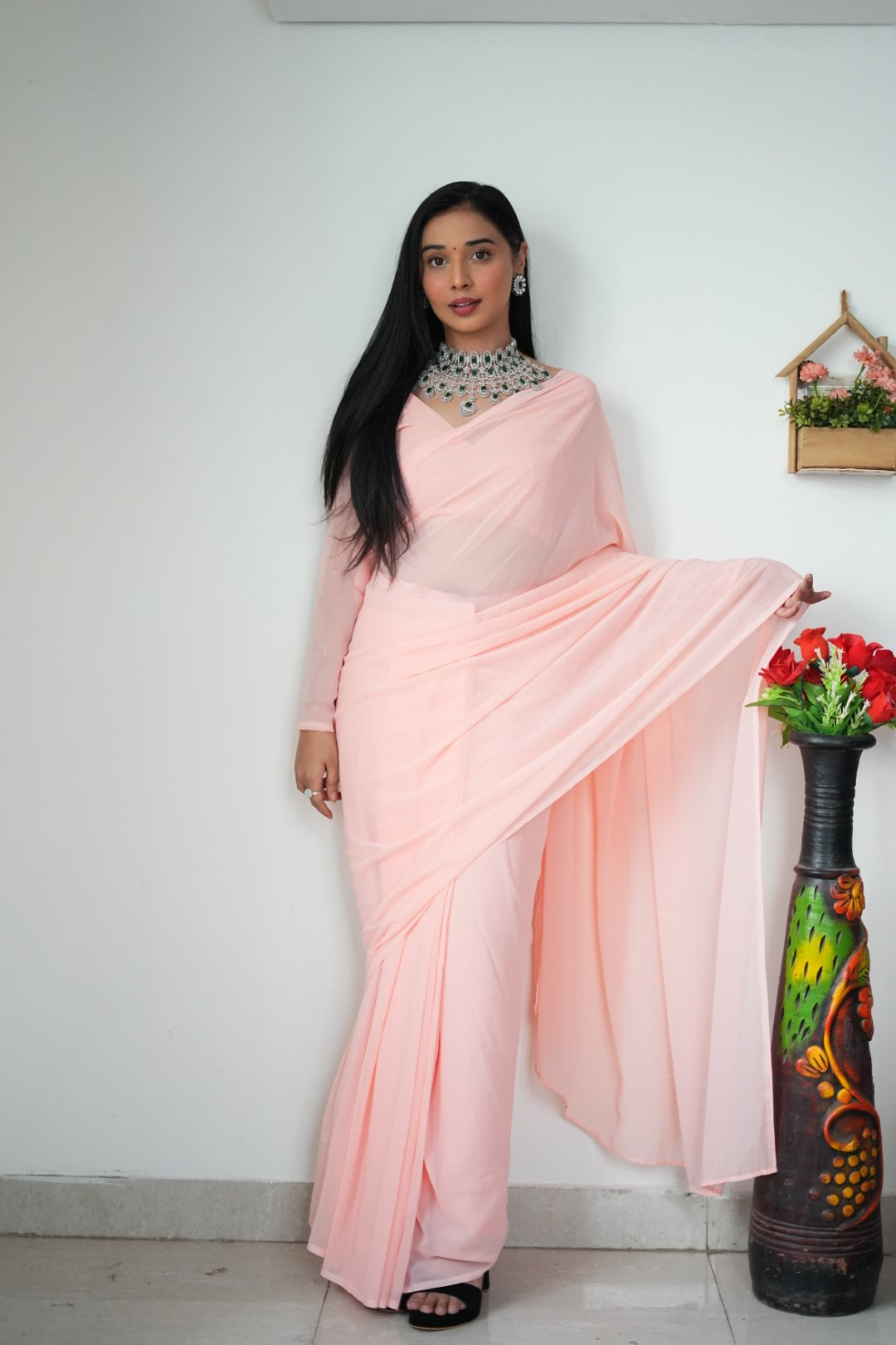 One Minute Ready To Wear Timeless Beauty Elegance Saree