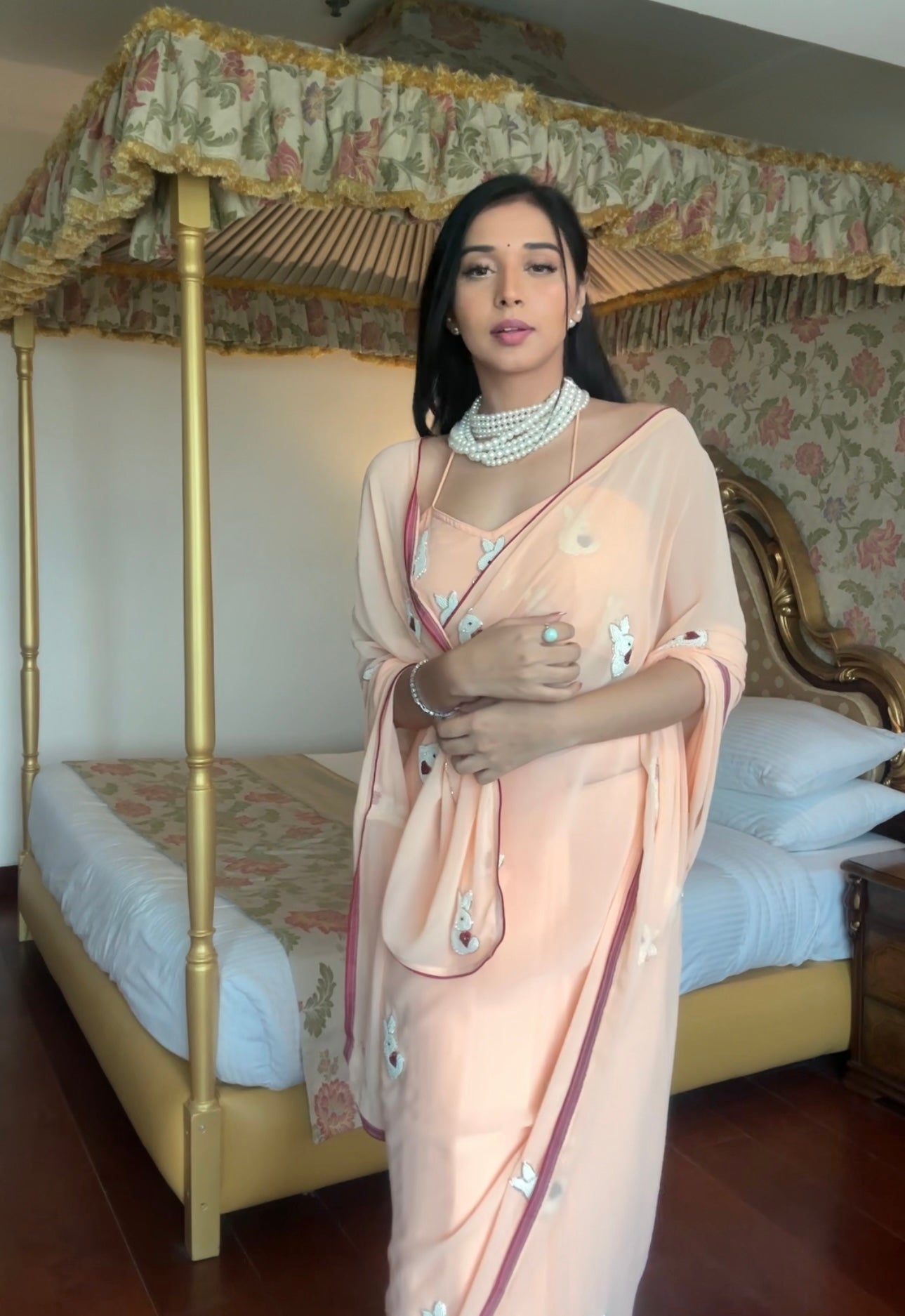One Minute Ready To Wear Serene Elegance Saree