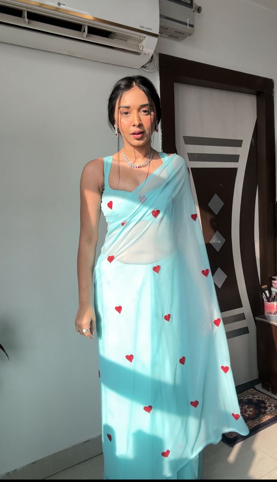 One Minute Ready To Wear Oceanic Opulence Drapery Saree
