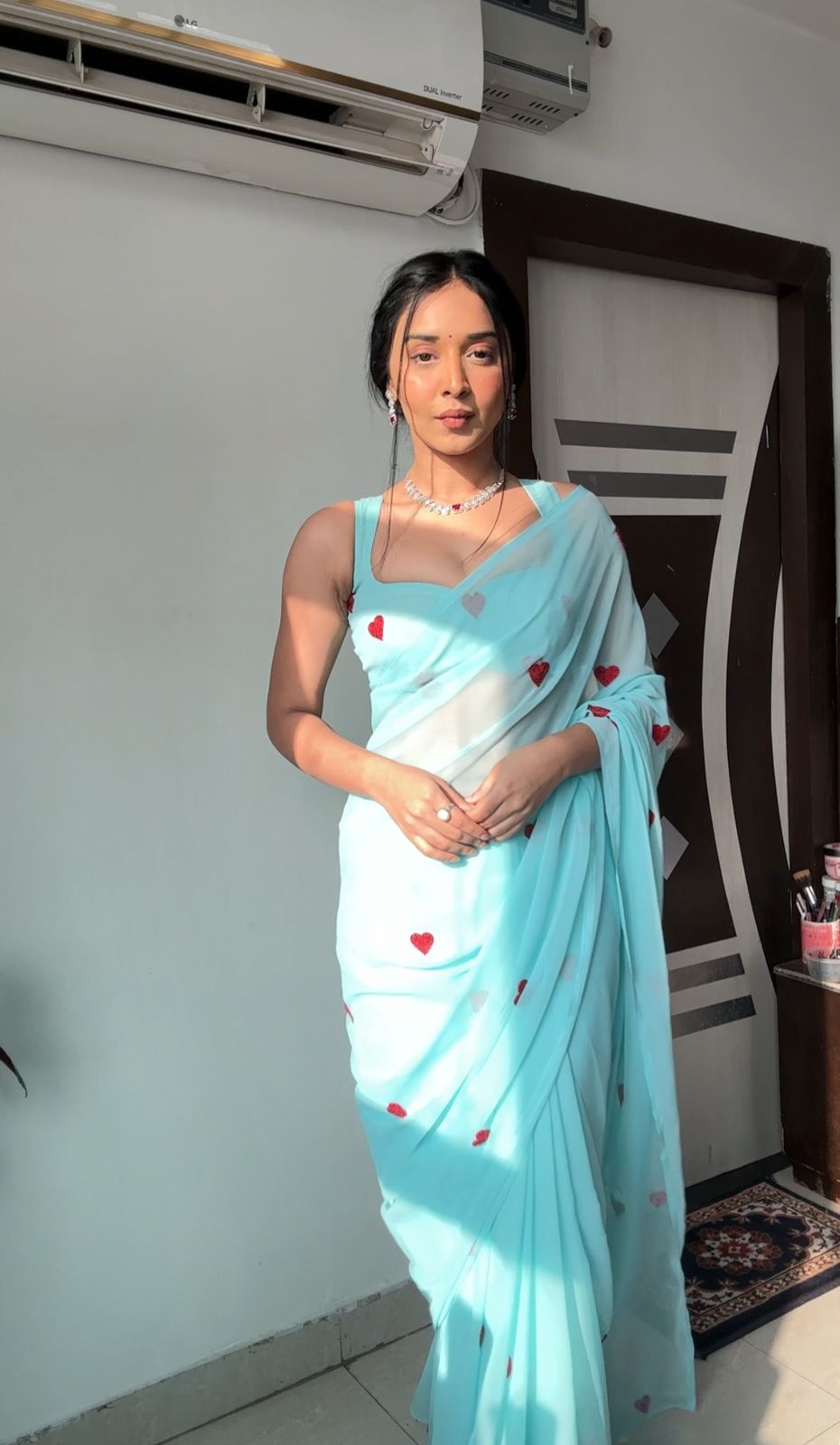 One Minute Ready To Wear Oceanic Opulence Drapery Saree