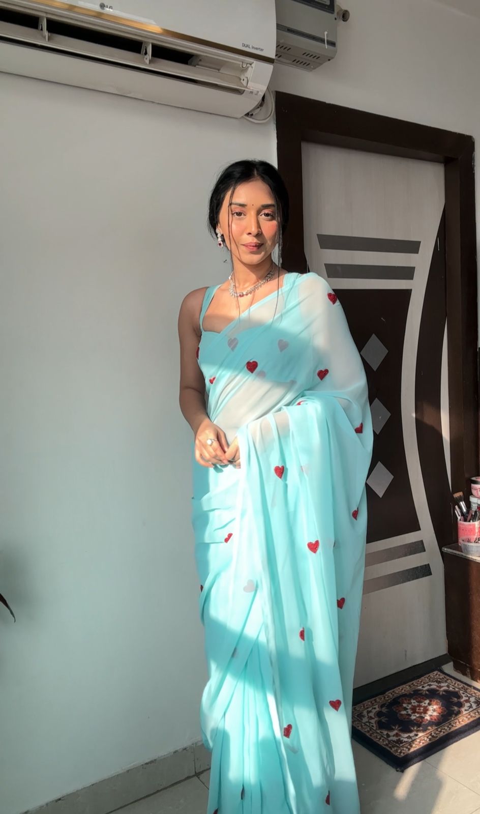 One Minute Ready To Wear Oceanic Opulence Drapery Saree