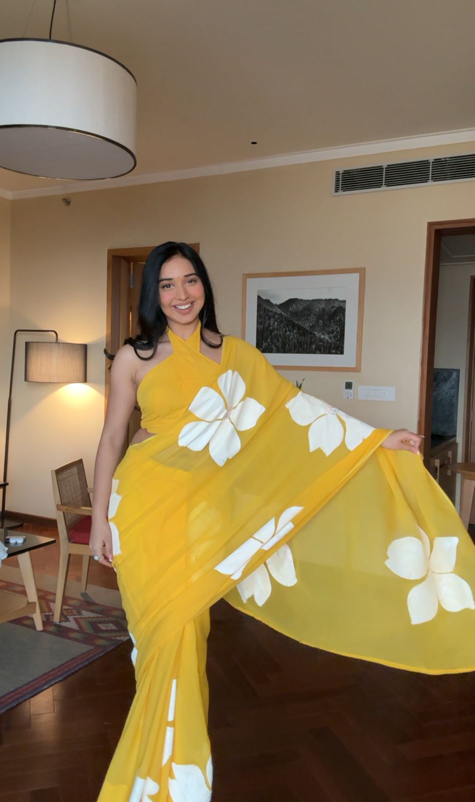 One Minute Ready To Wear Luminous Threads Beauty Saree