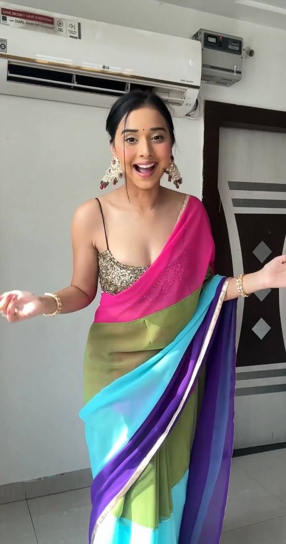 One Minute Ready To Wear Multicolor Dream Weave Graceful  Saree