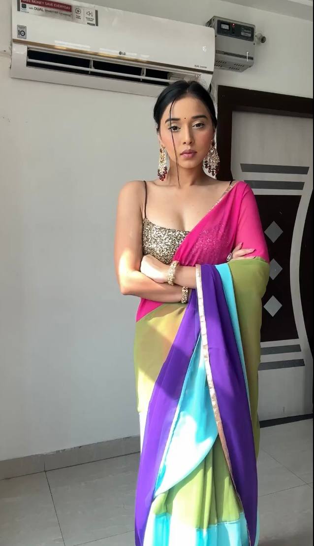 One Minute Ready To Wear Multicolor Dream Weave Graceful  Saree