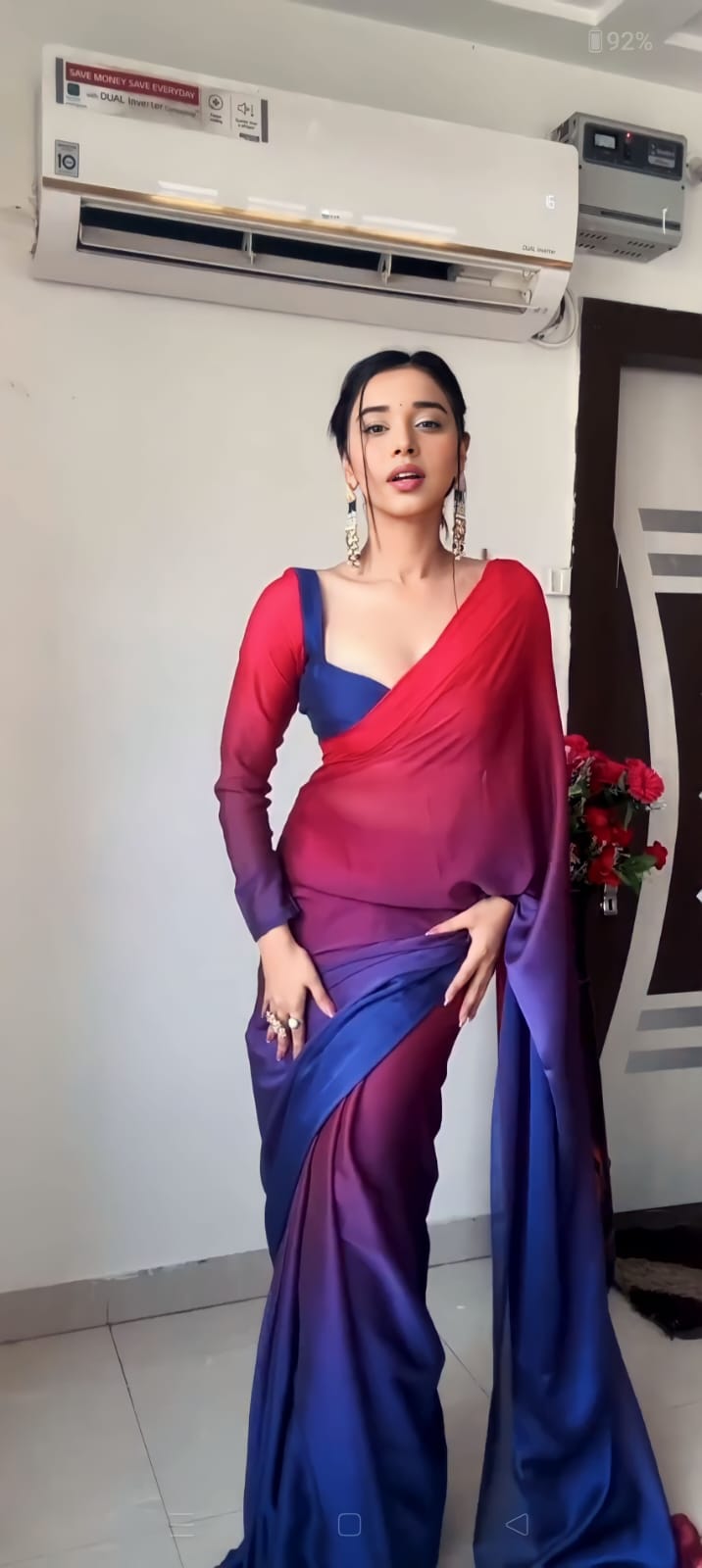 One Minute Ready To Wear Ethereal Drapes Saree