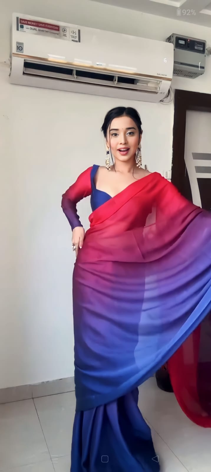 One Minute Ready To Wear Ethereal Drapes Saree