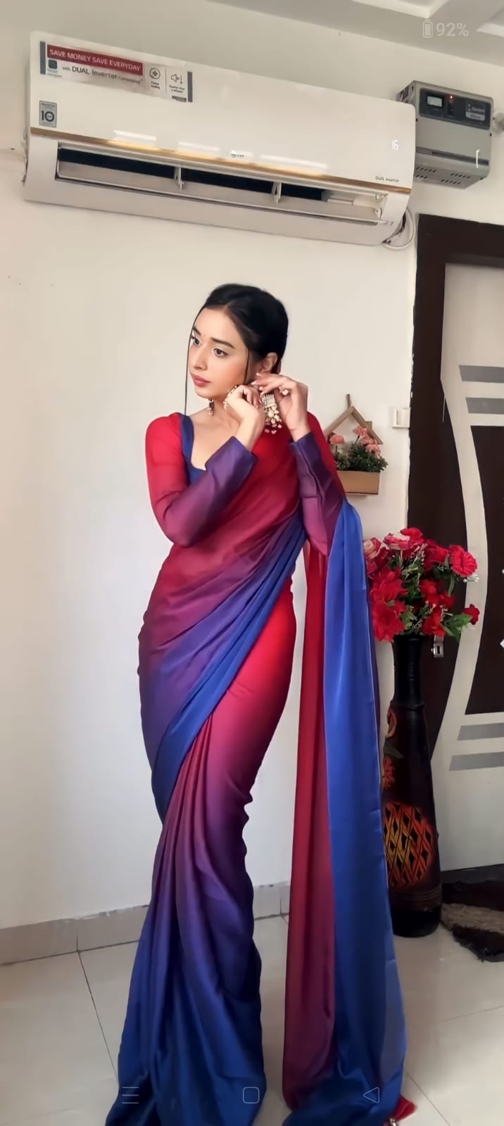 One Minute Ready To Wear Ethereal Drapes Saree