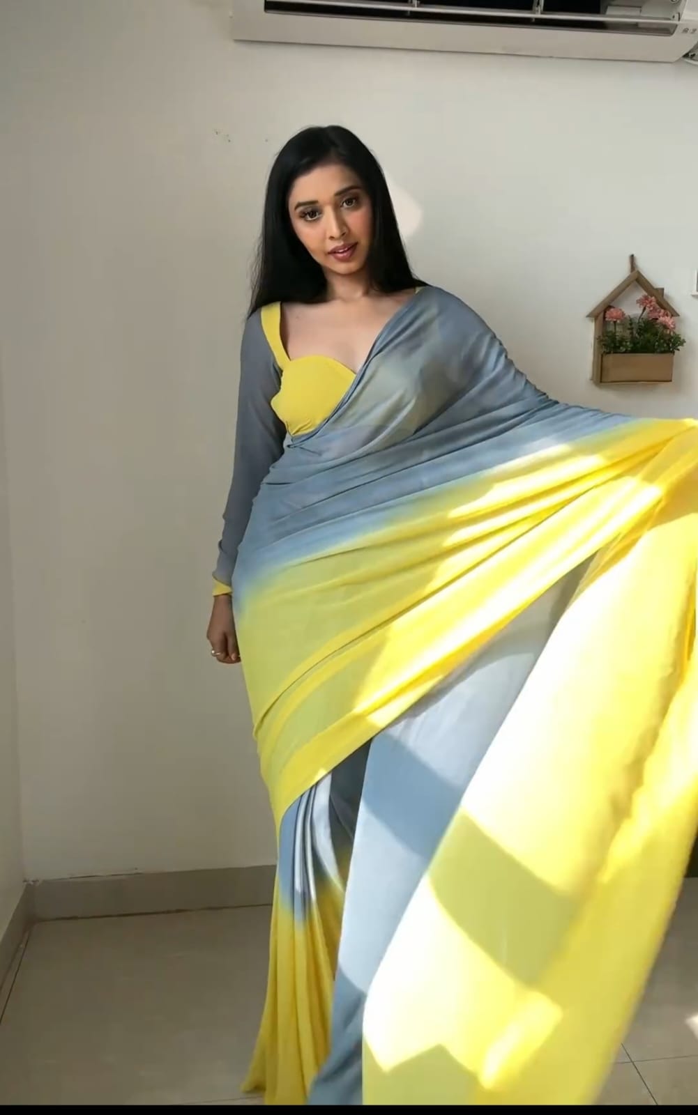 One Minute Ready To Wear Ethereal Glow Saree