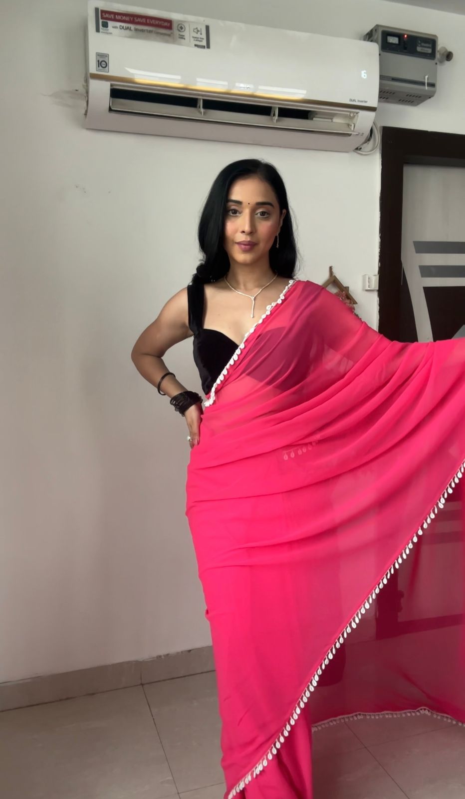 One Minute Ready To Wear Timeless Elegance Allure Drapes Saree