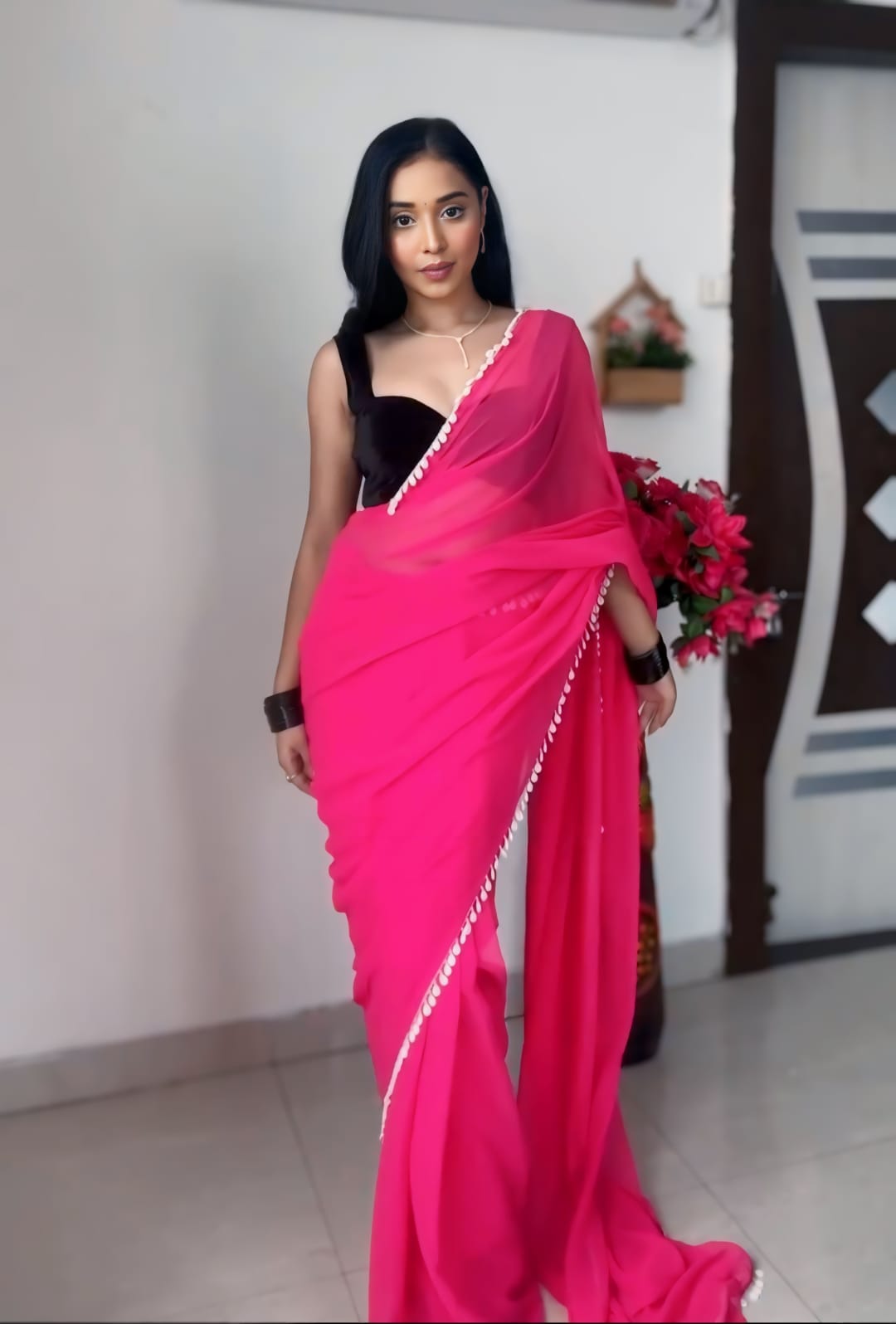 One Minute Ready To Wear Timeless Elegance Allure Drapes Saree