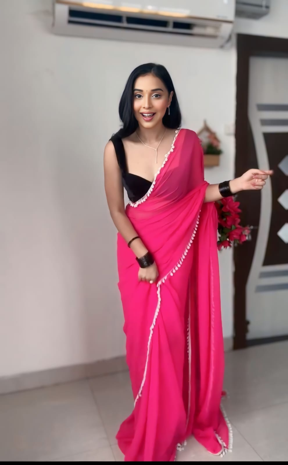 One Minute Ready To Wear Timeless Elegance Allure Drapes Saree